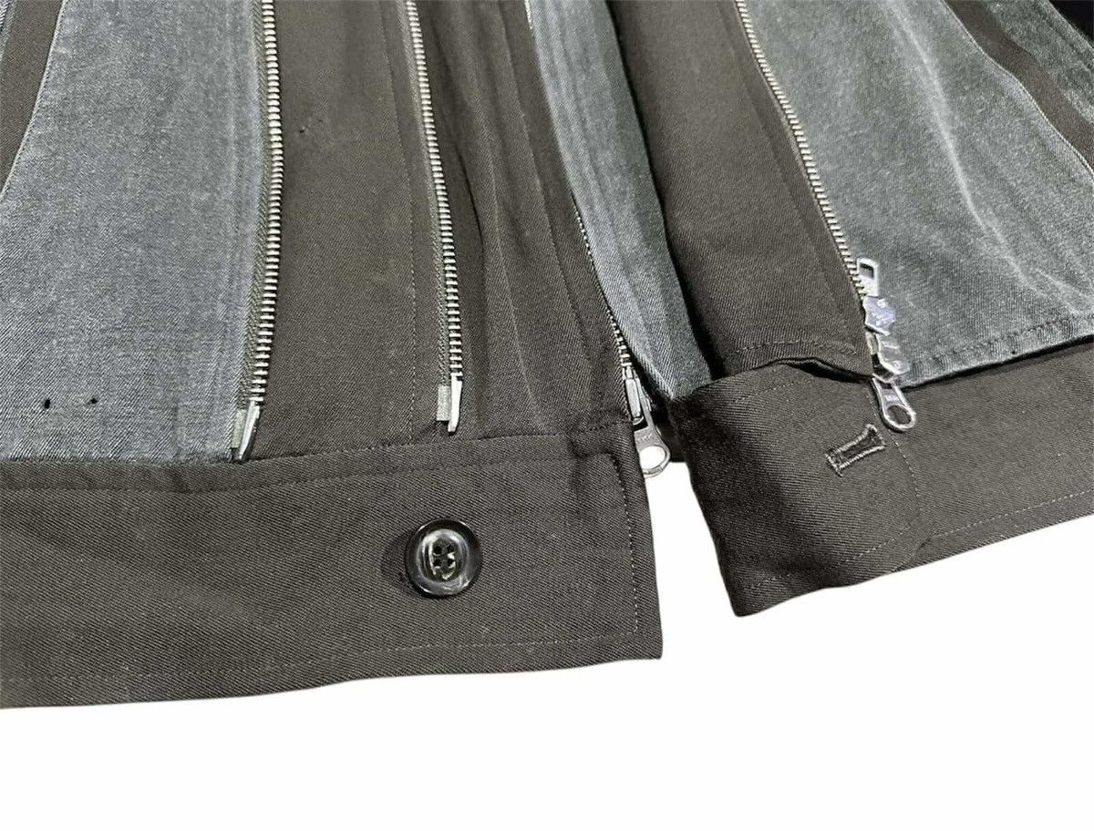 If Six Was Nine × Japanese Brand × Le Grande Bleu (L.G.B.) 🔥Y2K Archived Pour Deux Asymmetric 4 Layers Zipper Jacket Size US L / EU 52-54 / 3 - 12 Thumbnail