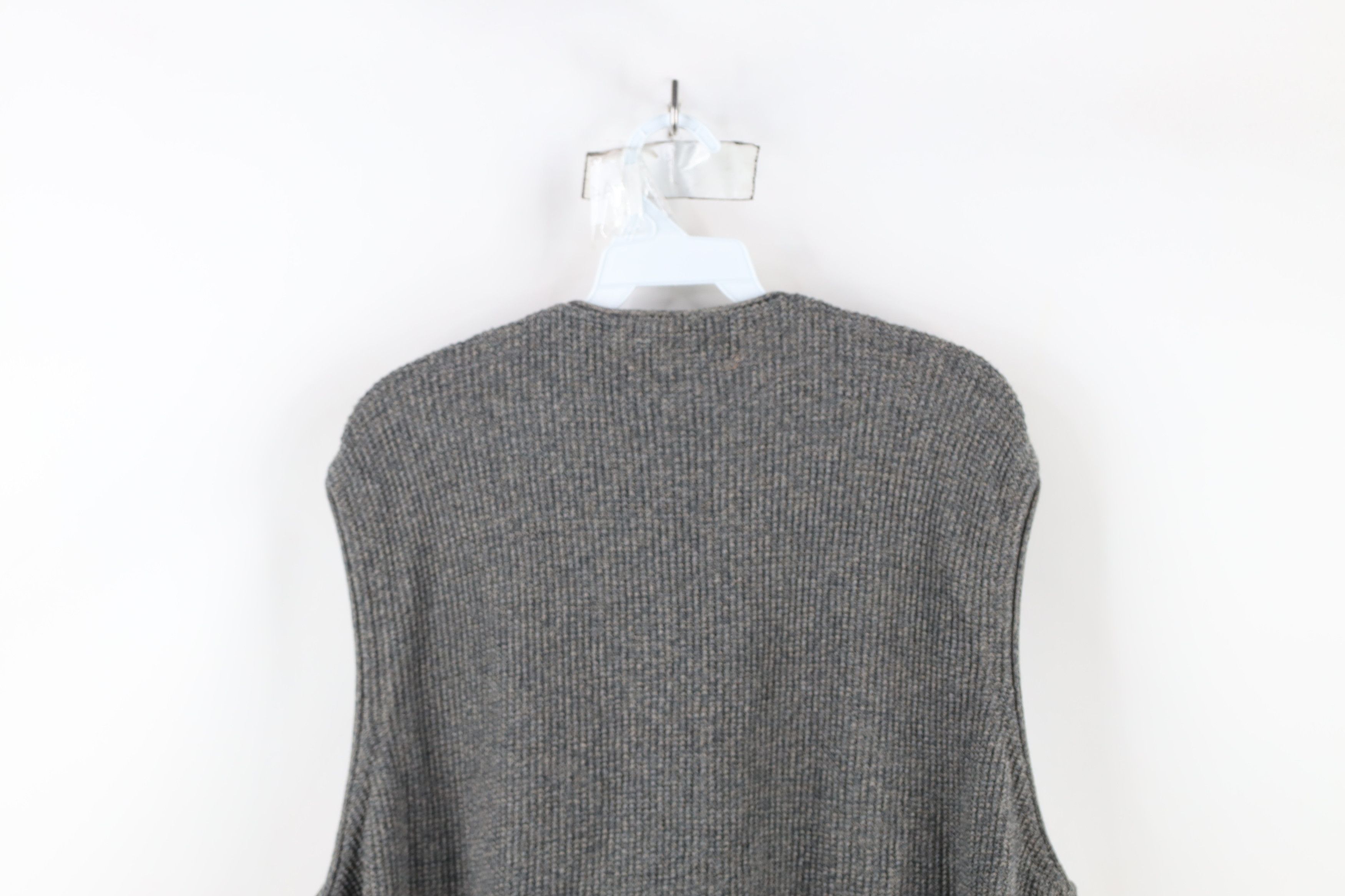 Eddie Bauer × Vintage Vintage 90s Eddie Bauer Knit Cardigan Sweater Vest Japan Size US XL / EU 56 / 4 - 8 Thumbnail