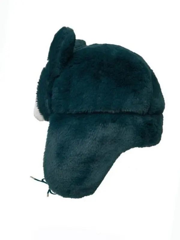Japanese Brand Y2K Cartoon Anime Snorlax Hat Ushanka Hat Cute Winter Hat Size ONE SIZE - 4 Thumbnail