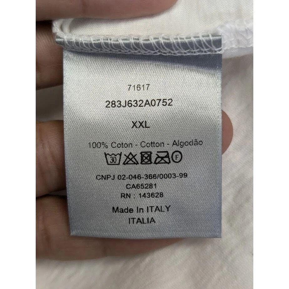 Dior × Travis Scott o1rshd1 M.C Short Sleeve T-Shirt in White Size US XXL / EU 58 / 5 - 11 Thumbnail