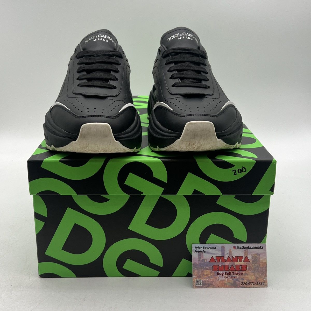 Dolce & Gabbana Dolce & Gabbana Daymaster Black White Size US 7 / EU 40 - 2 Thumbnail