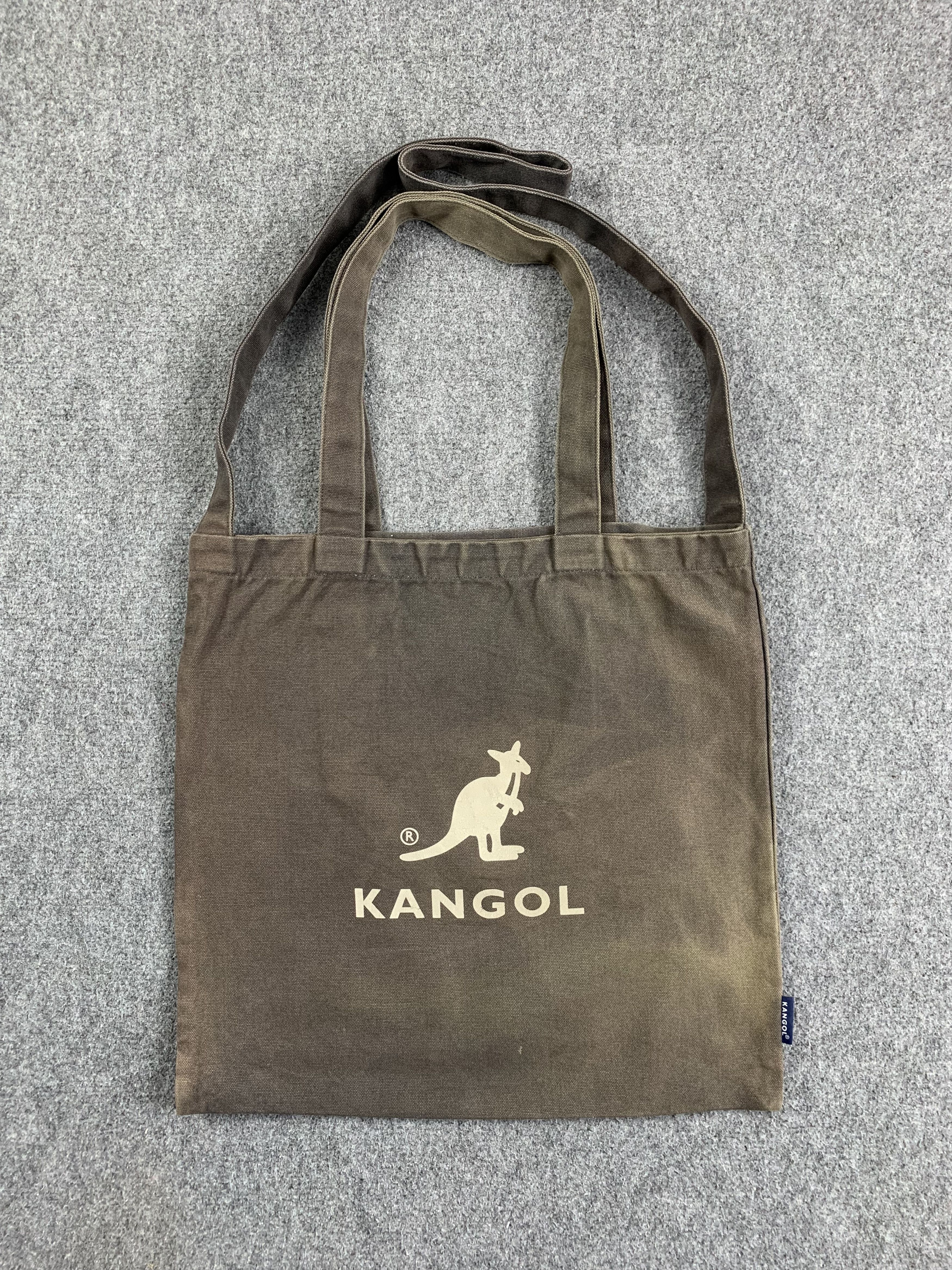 image of Kangol Faded Black Totebag, Men's (Size 26)