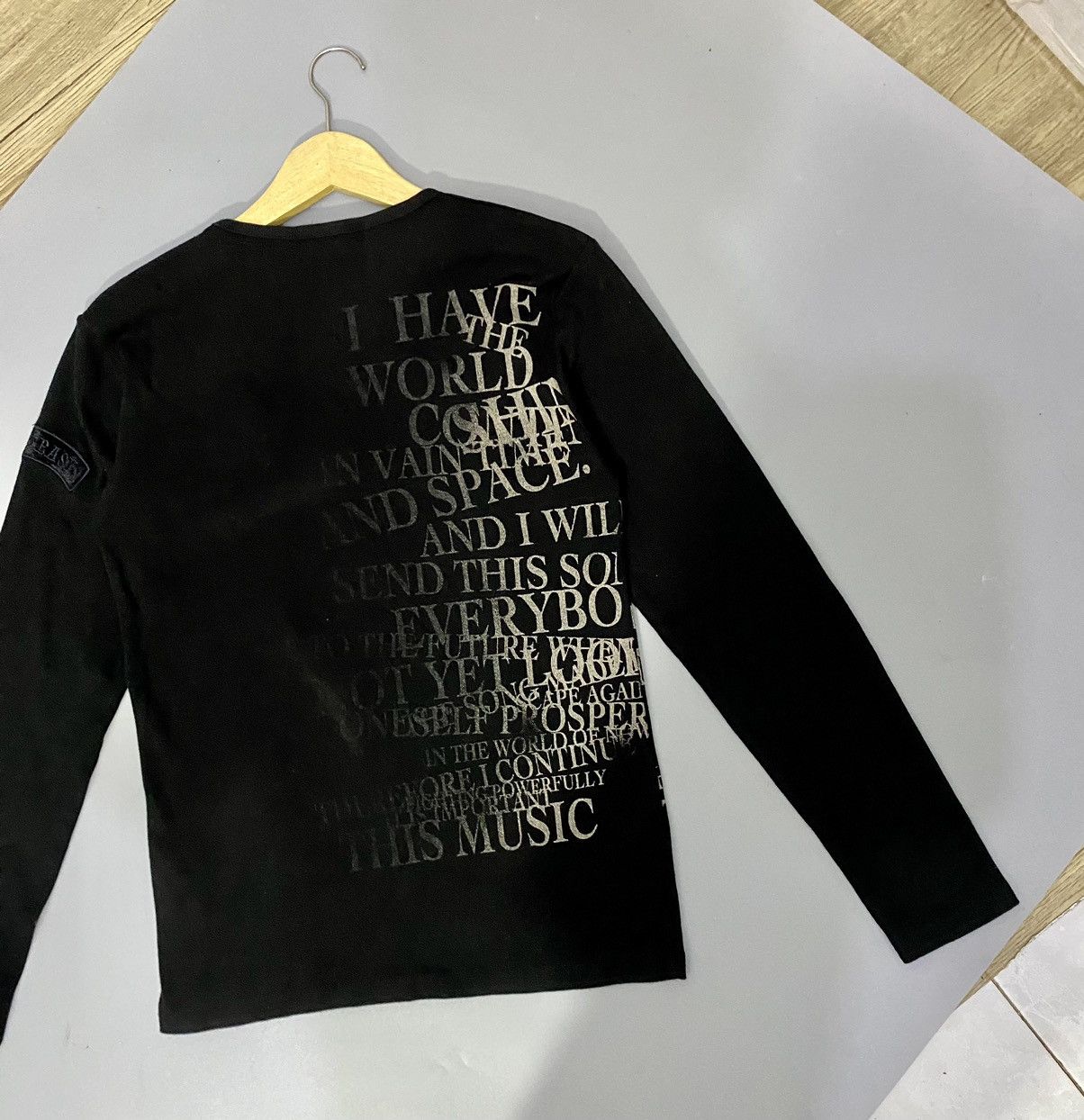 In The Attic 💥Bondage💥In The Attic Poem Longsleeve Size US L / EU 52-54 / 3 - 12 Thumbnail