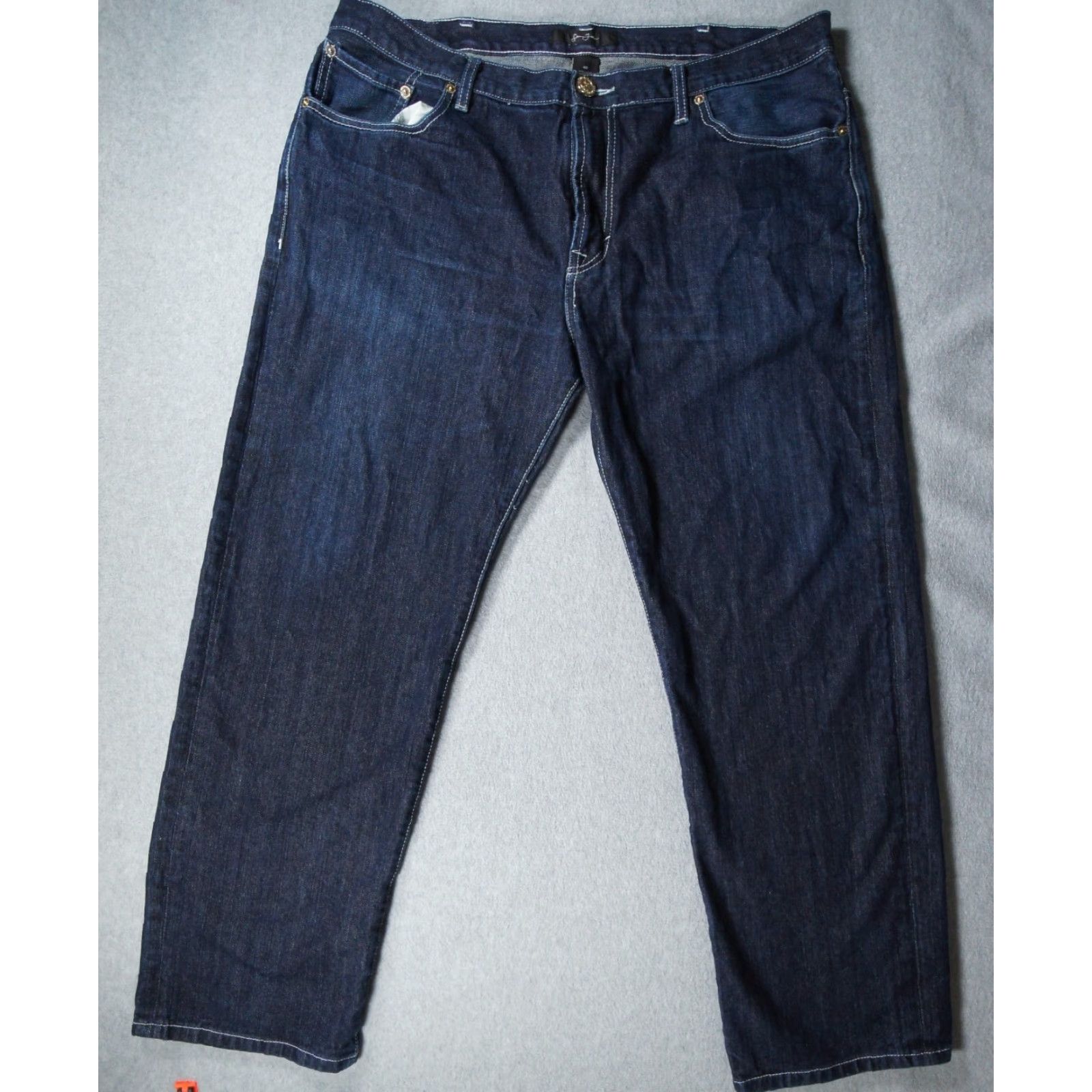 Sean John Sean John Jeans 40x32 Denim Baggy 5-Pocket Mens Blue Hip Hop Y2K Cross Distressed Vintage: No Size US 40 / EU 56 - 6 Thumbnail