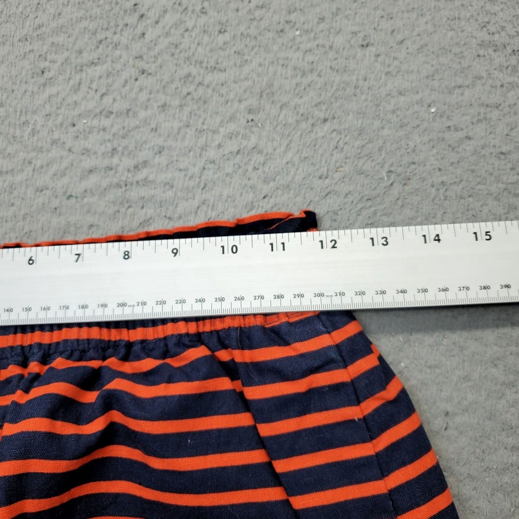 J.Crew J.CREW Skirt Womens 00 A-Line Striped Linen Lined Elastic Waist - Multicolor, Short, Size 00 Women Size 24" / US 00 / IT 34 - 4 Thumbnail