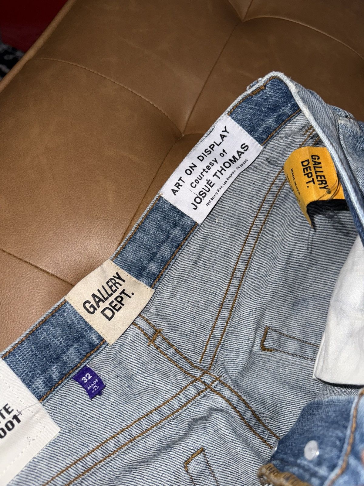 Gallery Dept. Gallery dept g patch jeans Size US 32 / EU 48 - 11 Thumbnail