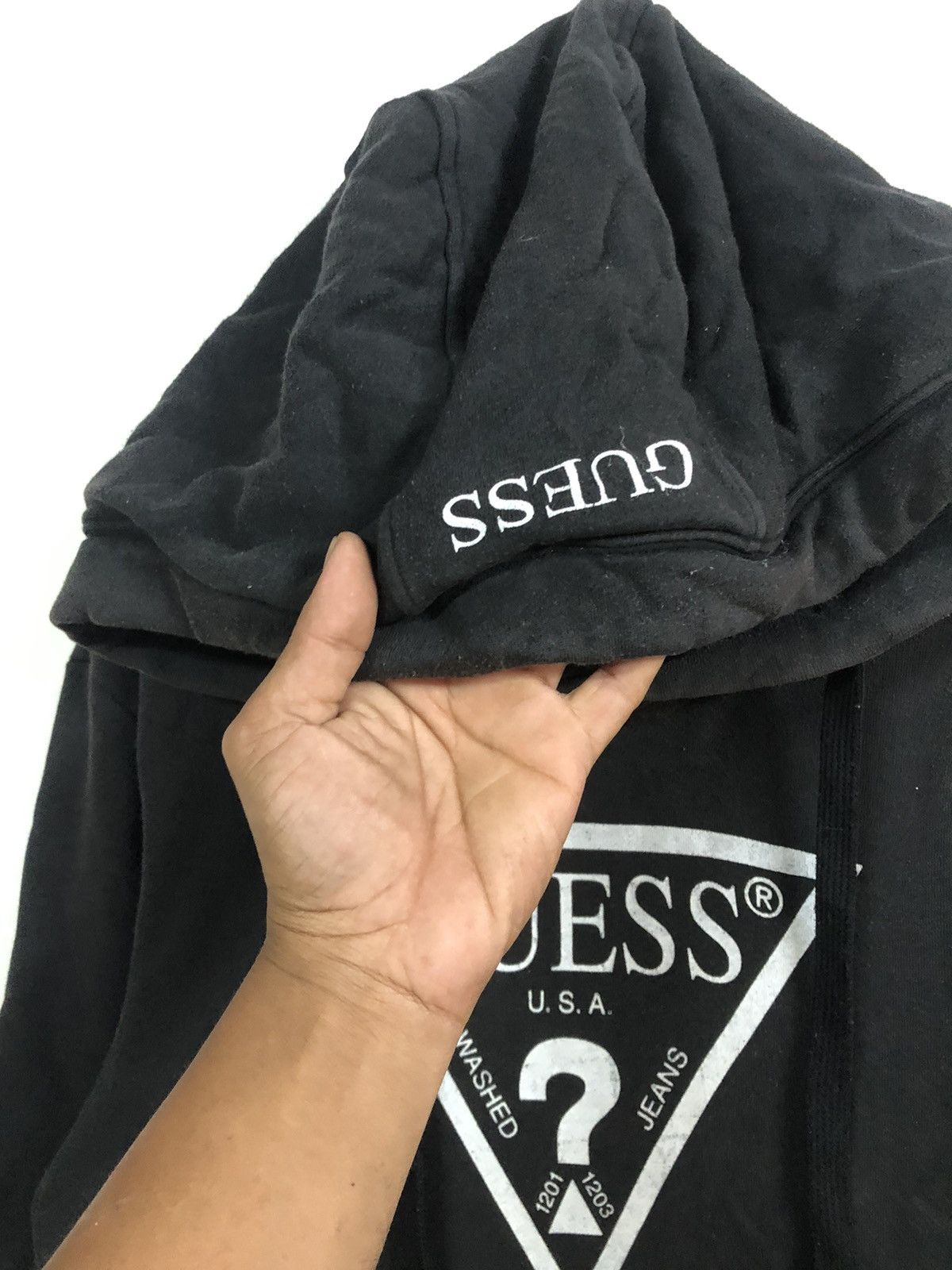 Guess Vintage Y2K Guess Sweater Hoodie Size US L / EU 52-54 / 3 - 4 Thumbnail