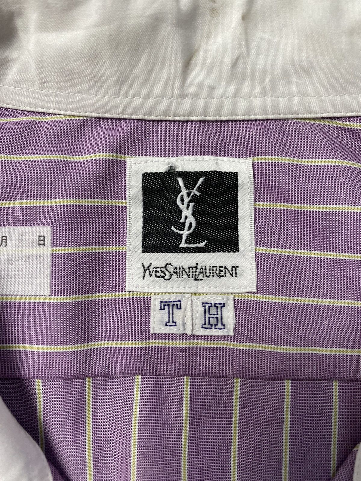 Vintage × Yves Saint Laurent Vintage Yves Saint Laurent Button Shirt Size US L / EU 52-54 / 3 - 6 Thumbnail