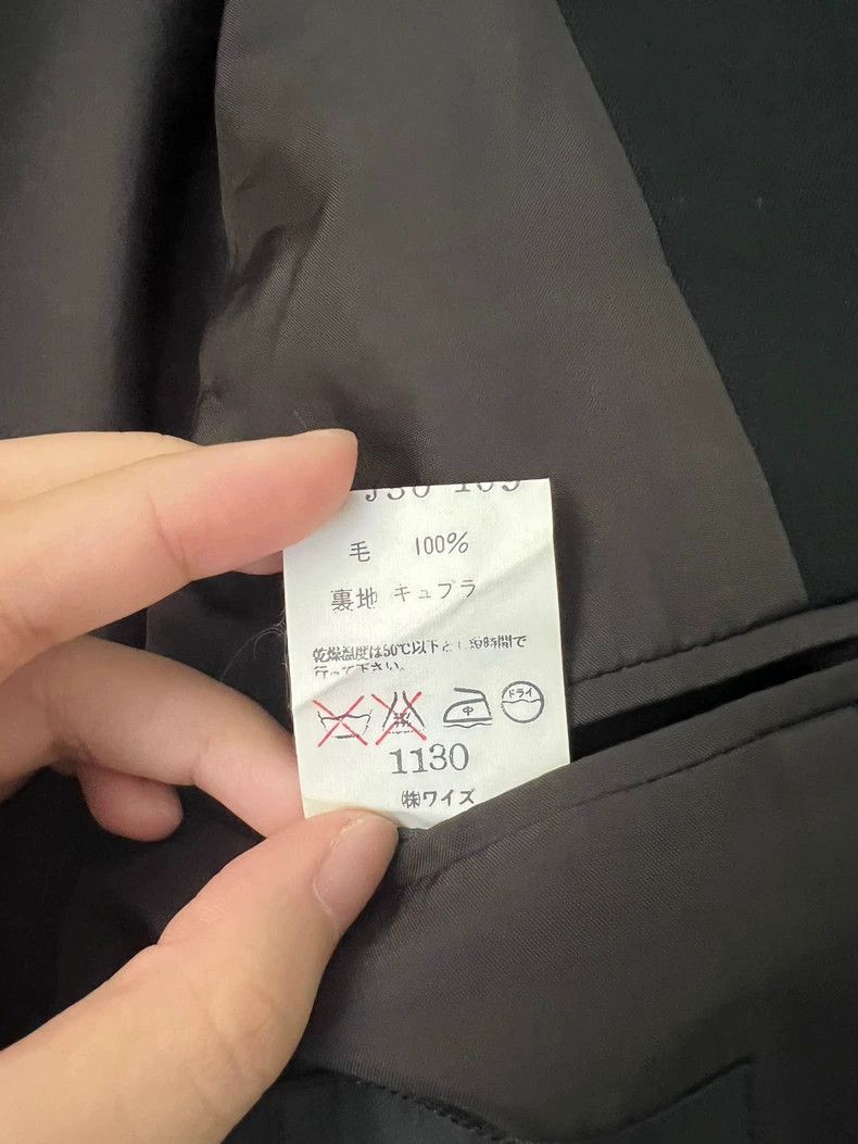 Yohji Yamamoto Yohji Yamamoto size m Black Breasted blazer 2504-Nextarrow Size 38S - 7 Thumbnail
