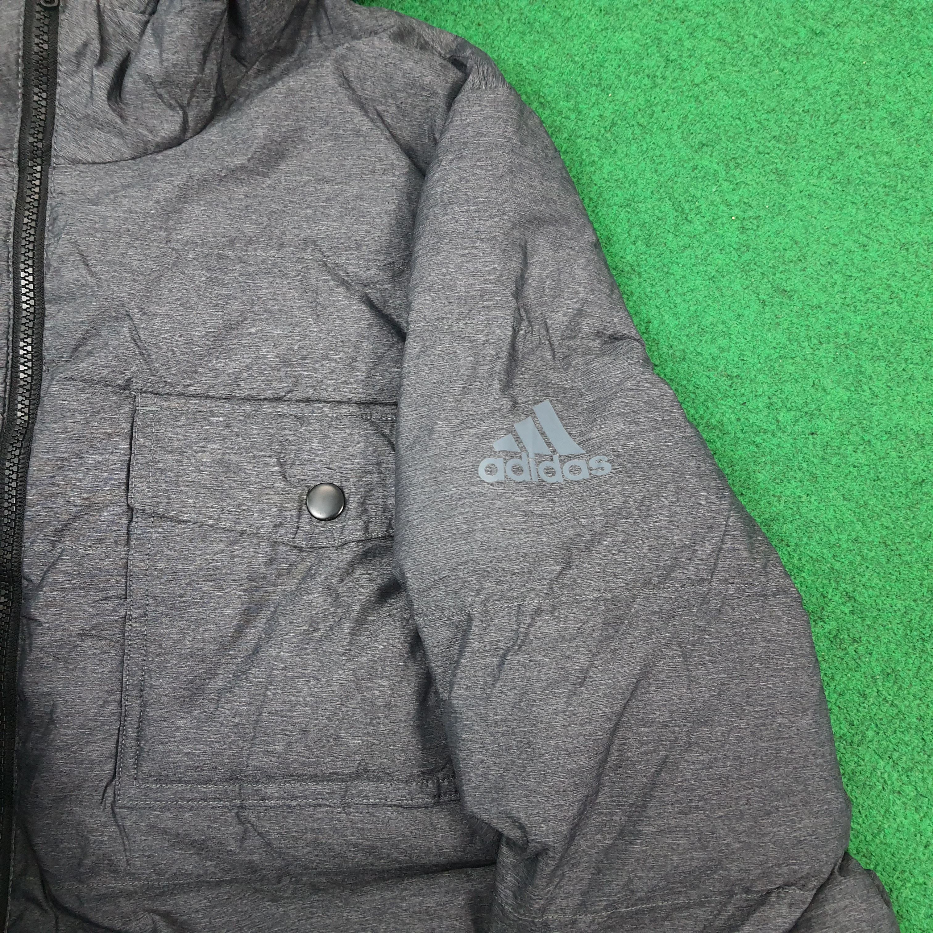 Adidas Vintage Adidas Fur Custom Yohji Yamamoto Logo Parka C278N25 Size US M / EU 48-50 / 2 - 14 Thumbnail