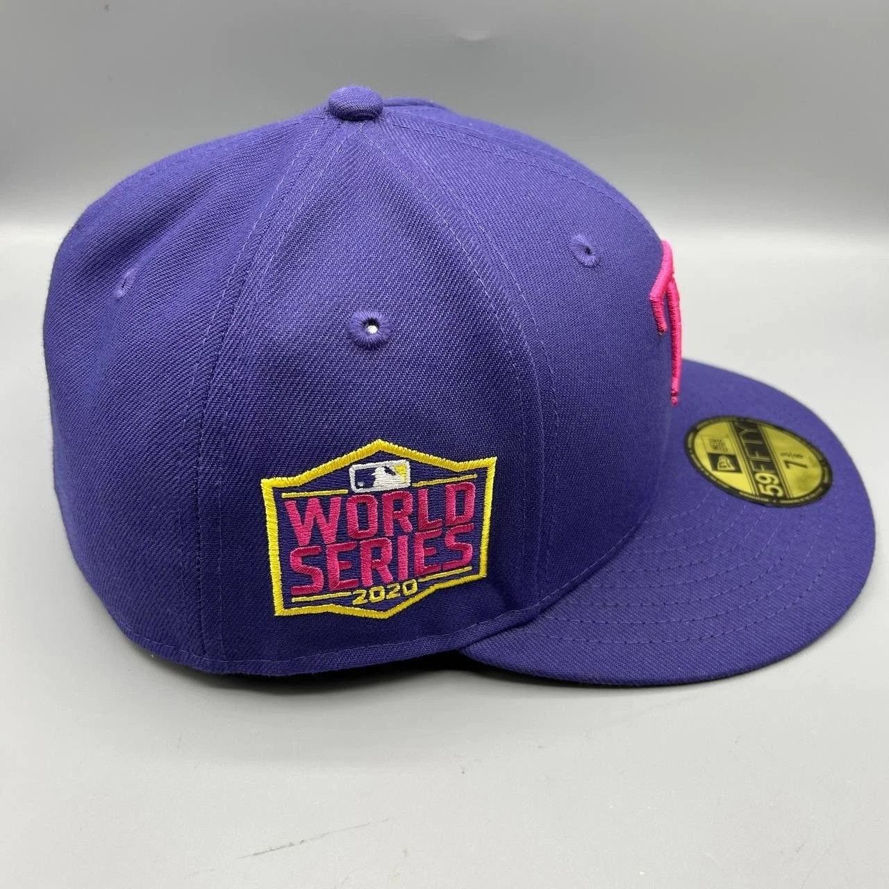 New Era Tampa Bay Rays Hat Men 7 3/8 59Fifty New Era MLB Fitted Cap Size ONE SIZE - 5 Thumbnail