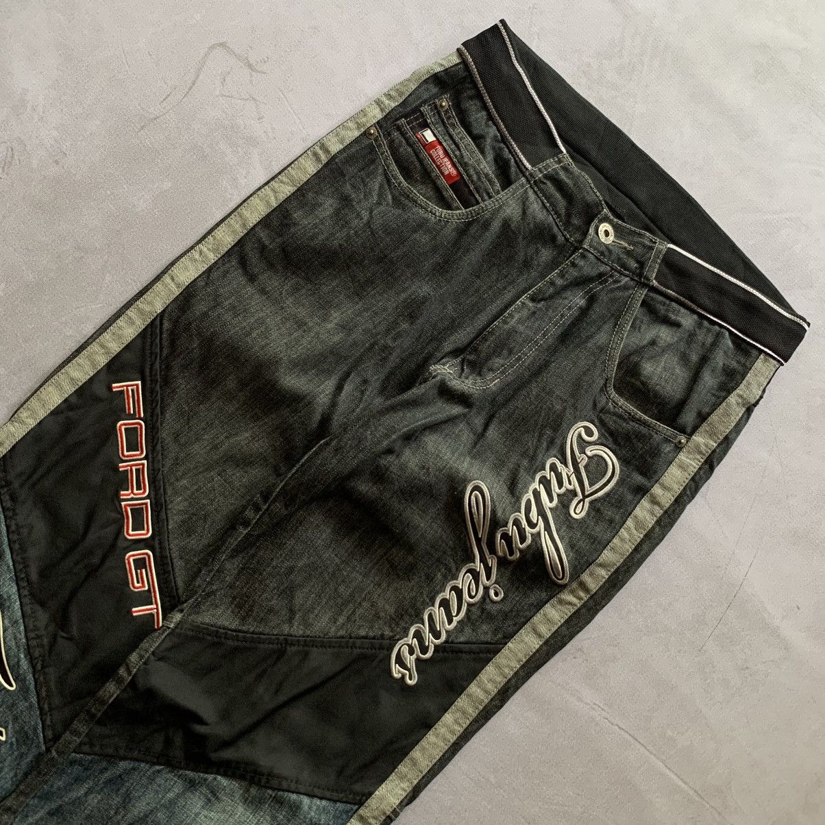 Fubu Fubu x Ford GT Denim Jeans Size US 30 / EU 46 - 3 Thumbnail