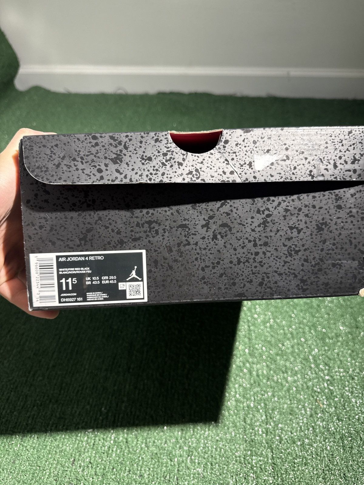 Jordan Brand Jordan 4 red cement Size US 11.5 / EU 44-45 - 7 Thumbnail