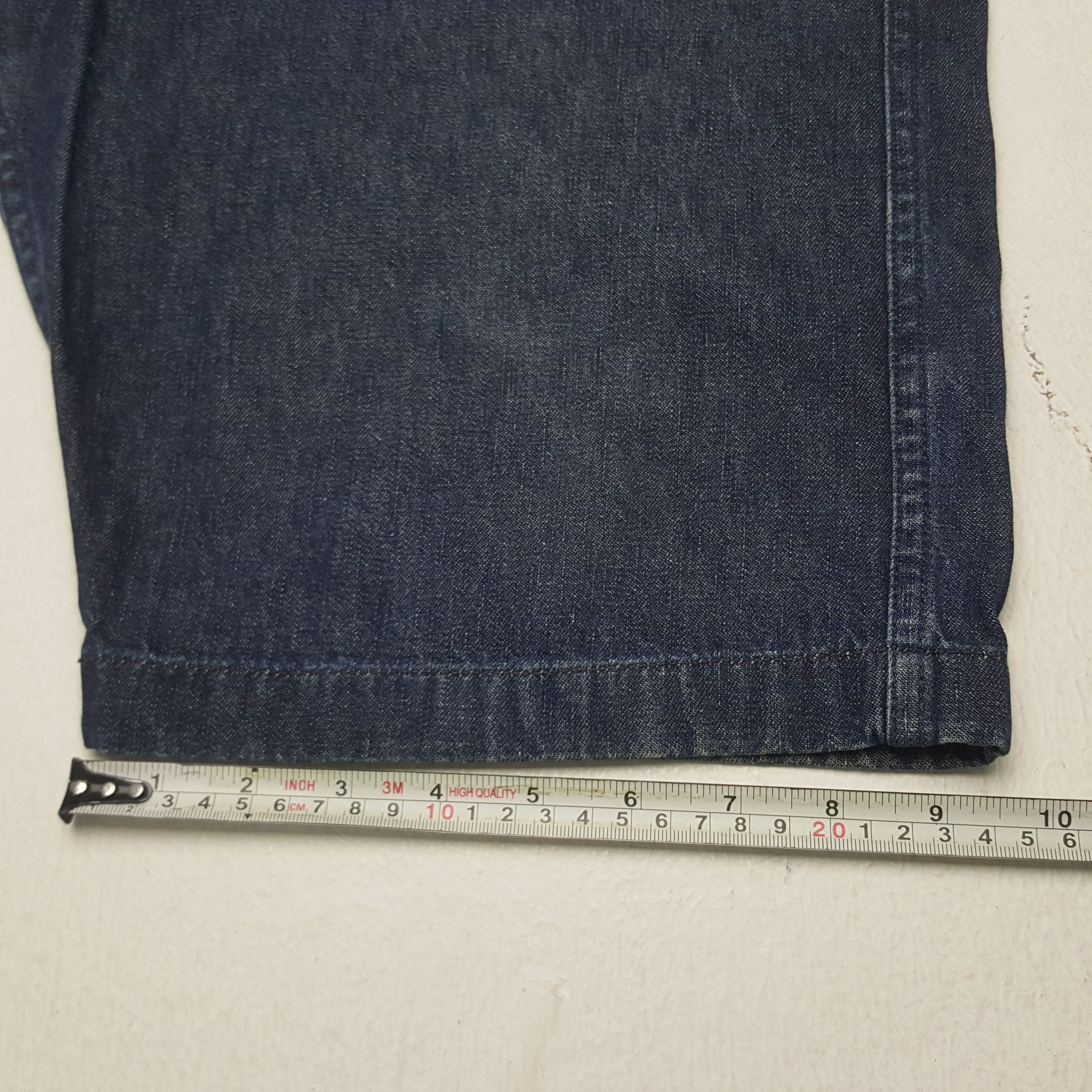 Evisu × Japanese Brand Vintage Evisu Yamane Custom Daicock Short Denim Jeans Size US 32 / EU 48 - 8 Thumbnail