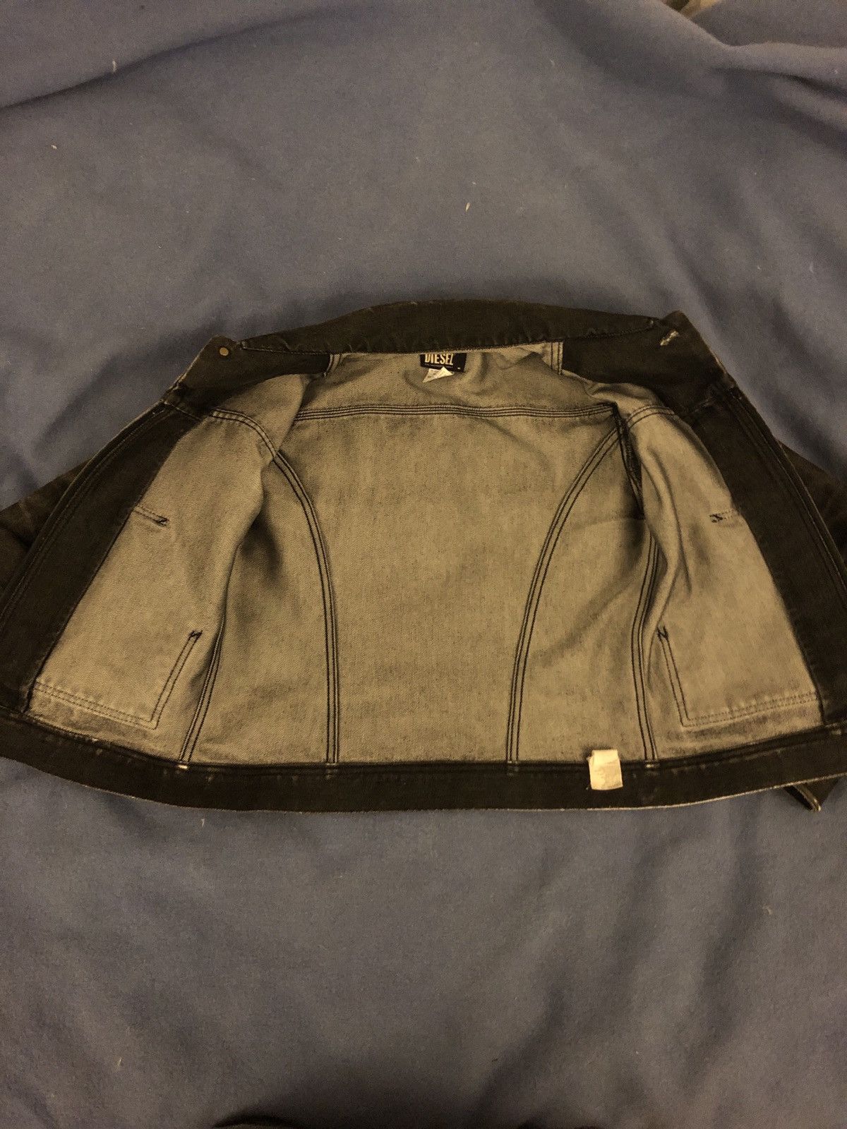 Diesel Diesel black denim jacket Size US S / EU 44-46 / 1 - 2 Thumbnail