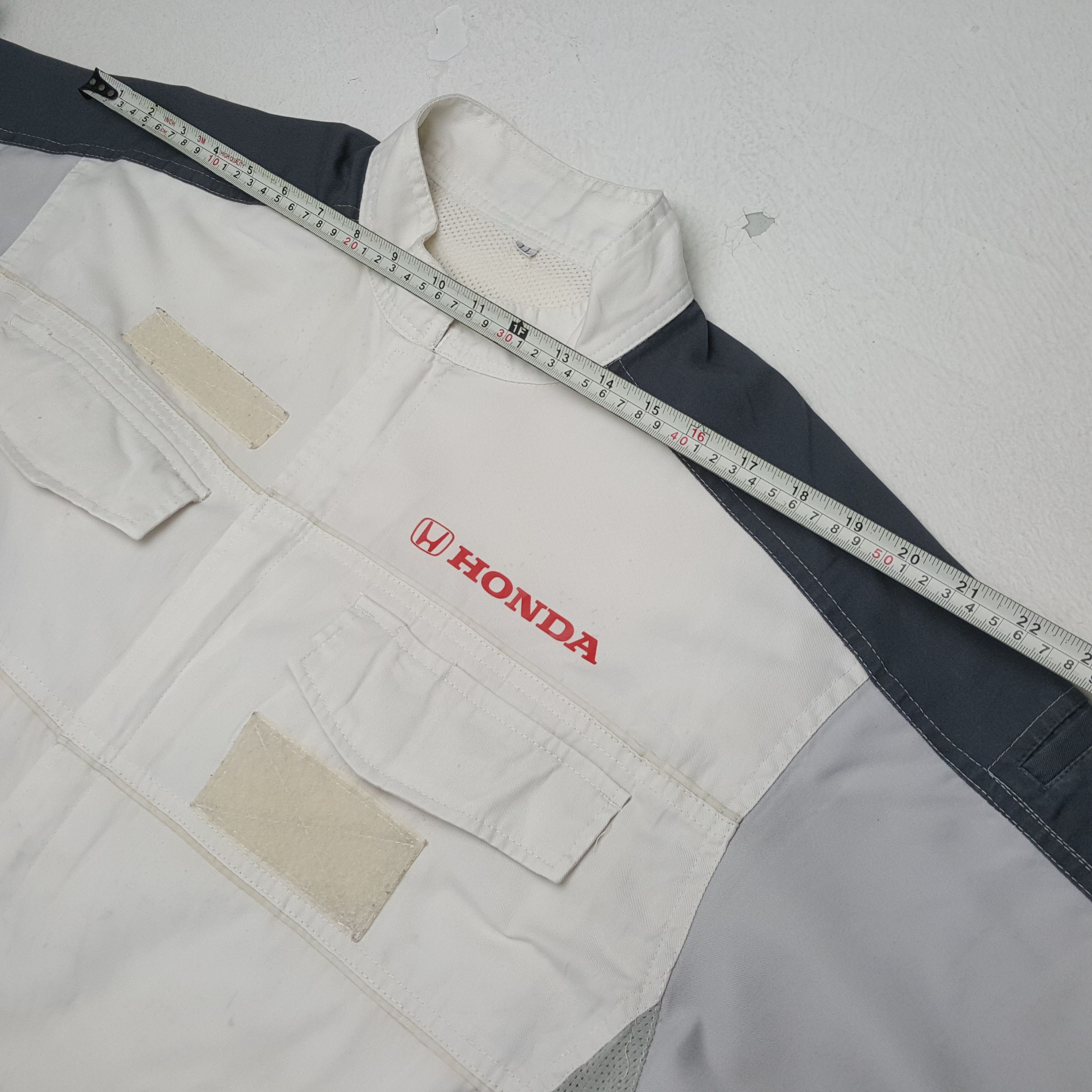 Honda × Vintage HONDA Japanese Motorsports Racing Workwear Coverall Jacket Size US M / EU 48-50 / 2 - 9 Thumbnail