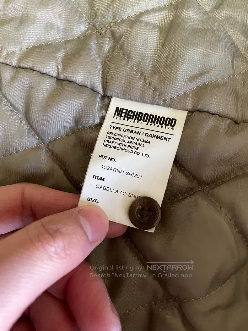 Neighborhood Neighborhood CABELLA Shirt-style Cotton Coat Jacket Size US M / EU 48-50 / 2 - 9 Thumbnail