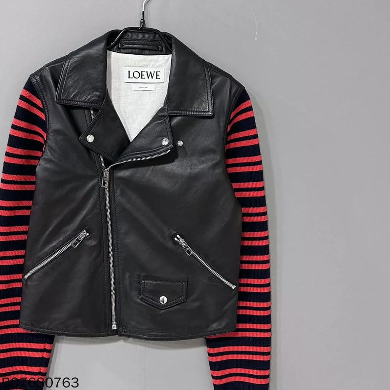 Loewe loewe Leather jacket 2505-Nextarrow Size US M / EU 48-50 / 2 - 1 Thumbnail