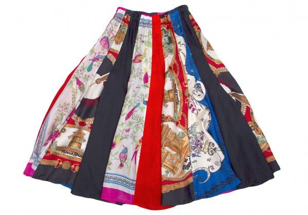 Comme des Garcons Comme des Garcons vintage scarf pattern skirt Size 28" / US 6 / IT 42 - 23 Thumbnail