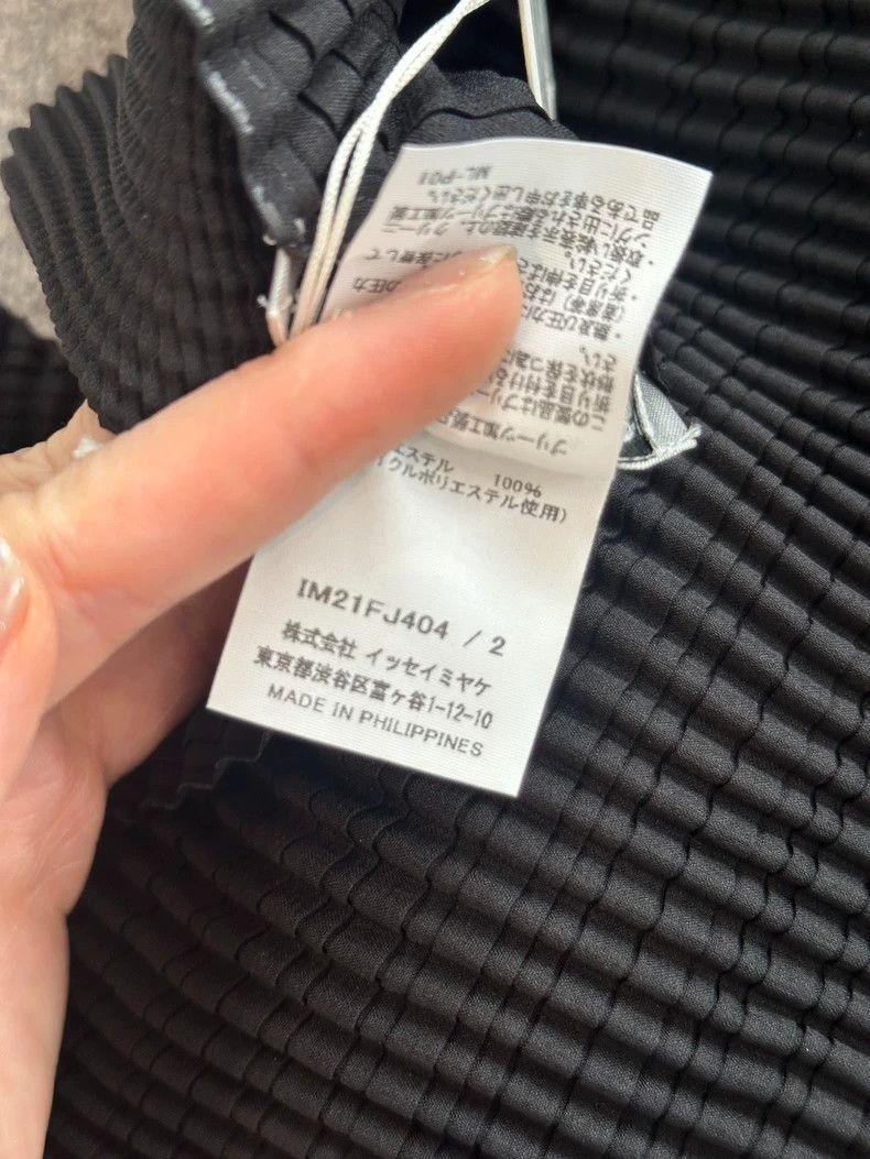 Issey Miyake Issey Miyake size:2 Black bubble coat with high neck and s Size US XXS / EU 40 - 7 Thumbnail