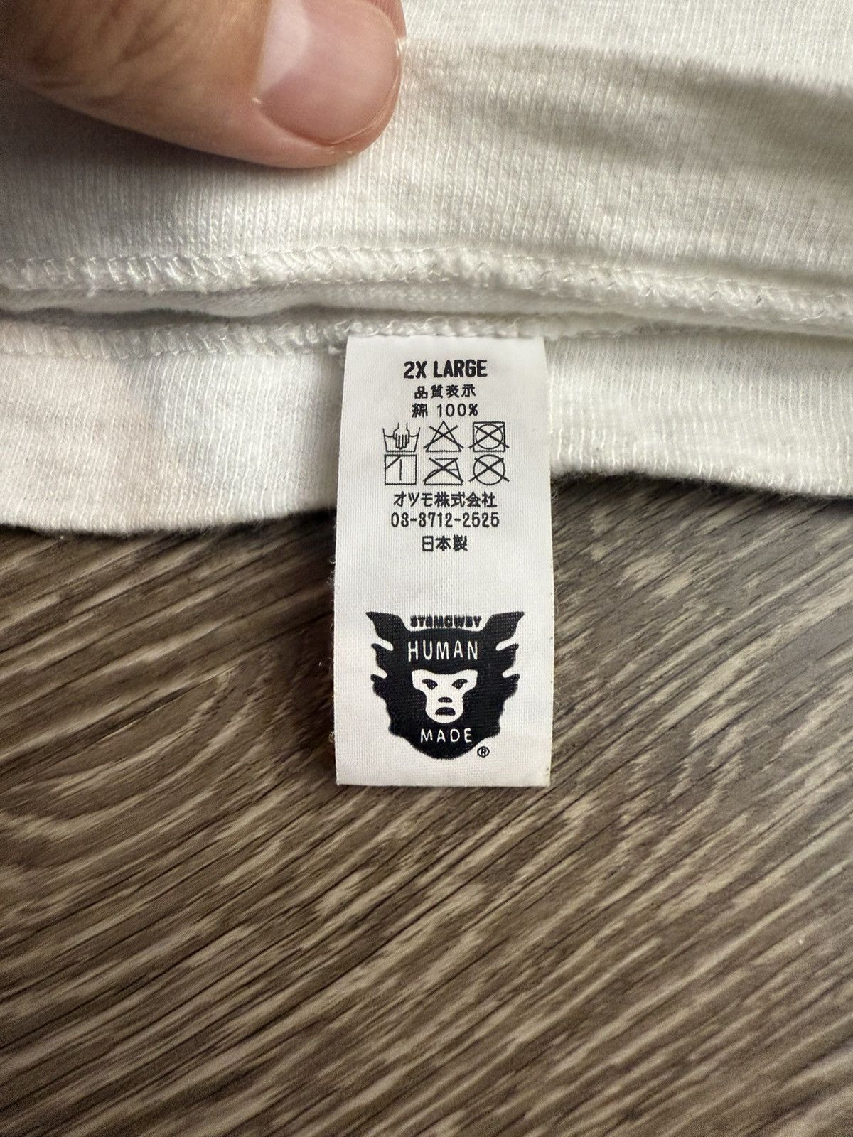 Human Made × Nigo White human made tshirt Size US XXL / EU 58 / 5 - 4 Thumbnail