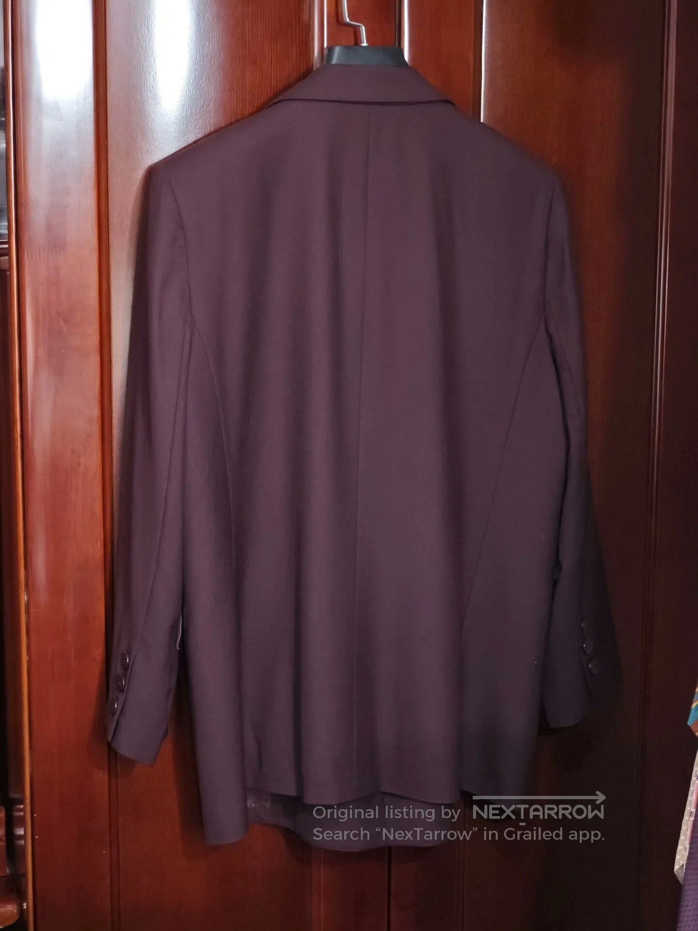 Double-Breasted Wool Blazer.