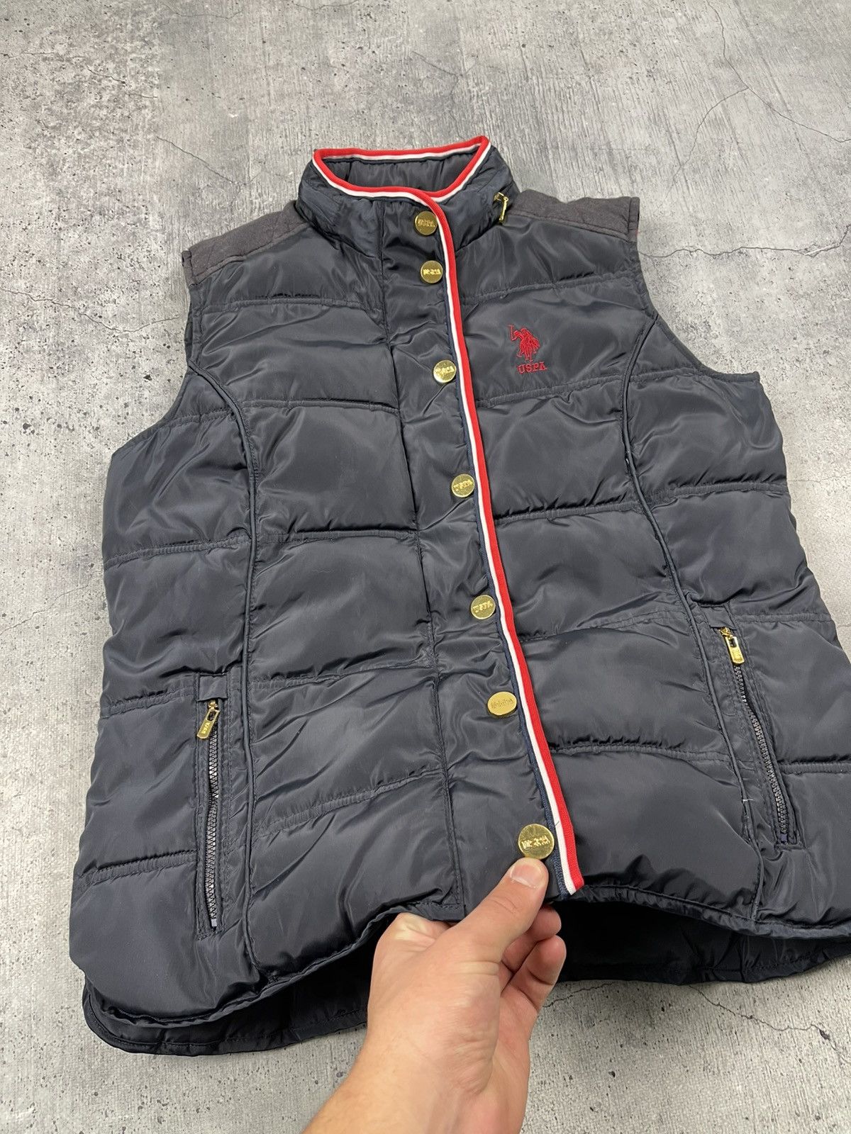 Polo Ralph Lauren × U.S. Polo Assn. Puffer Vest Polo Ralph Lauren style US Polo Assn America Size US XS / EU 42 / 0 - 3 Thumbnail