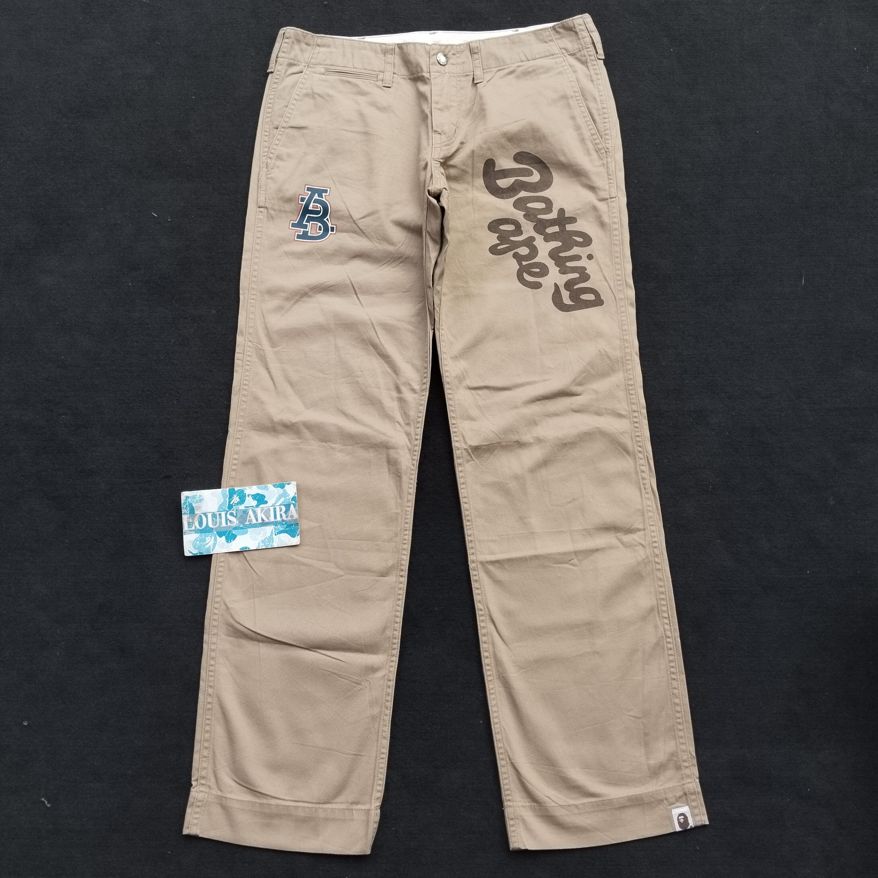 Bape 2010 Bape Chinos Pants Size 34" / US 12 / IT 48 - 1 Thumbnail