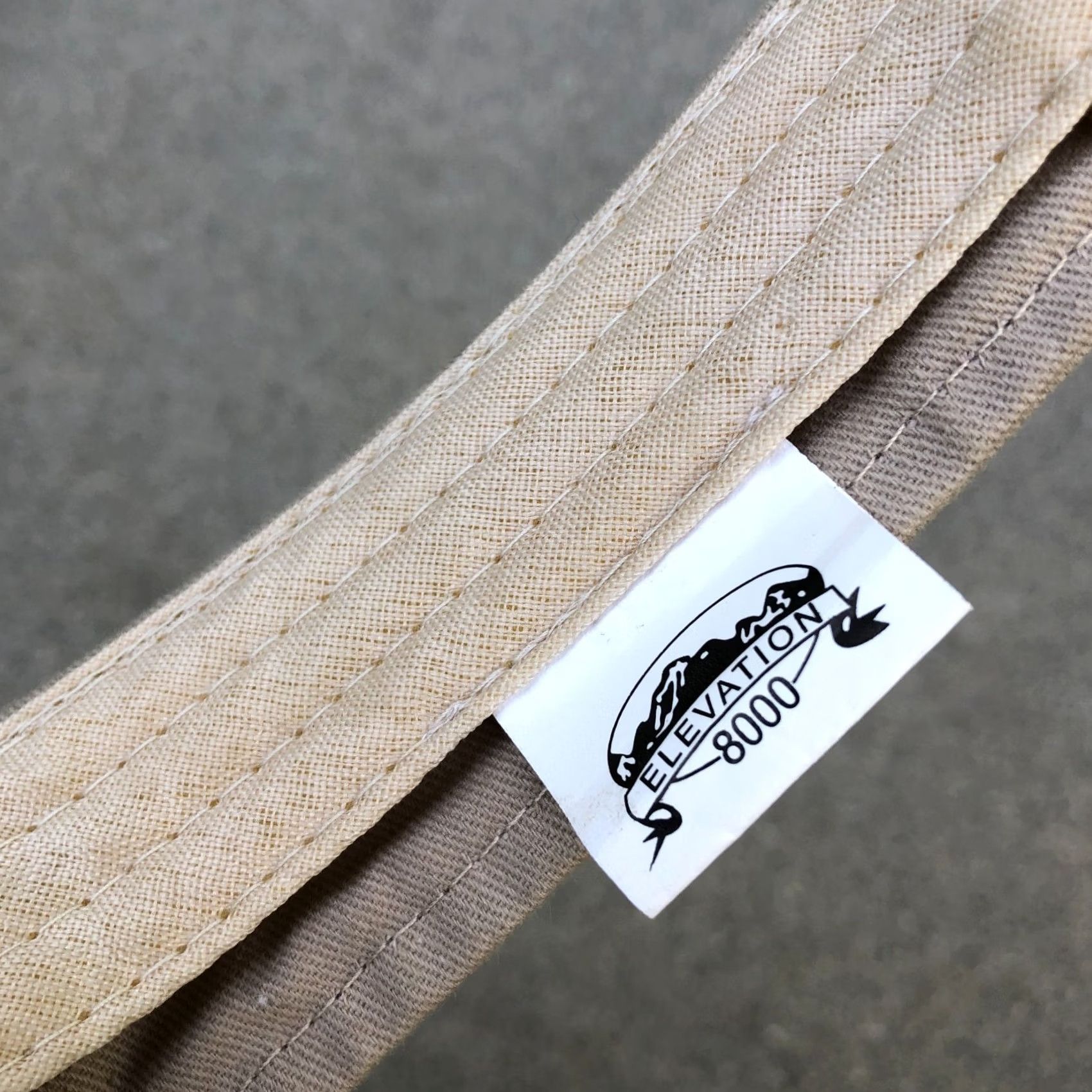 Vintage VTG 90s Elevation 8000 Lake Tahoe Visor Hat Men's One Size Beige Adjustable Cap Size ONE SIZE - 4 Thumbnail