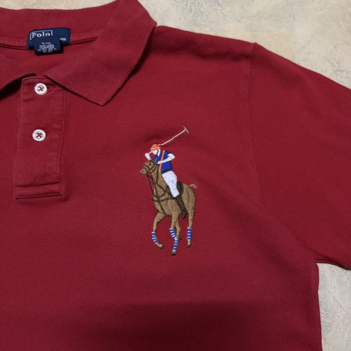 Polo Ralph Lauren × RRL Ralph Lauren × Ralph Lauren Polo Ralph Lauren Big Logo Polo Shirt Size US S / EU 44-46 / 1 - 2 Thumbnail