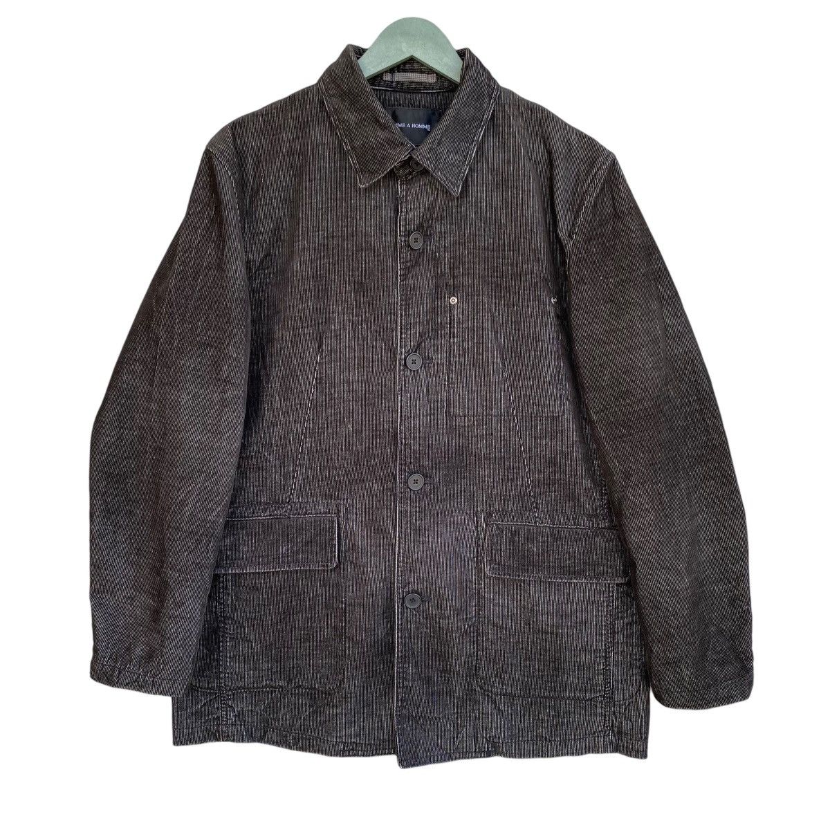 D’Homme A Homme Corduroy Blazer Jacket