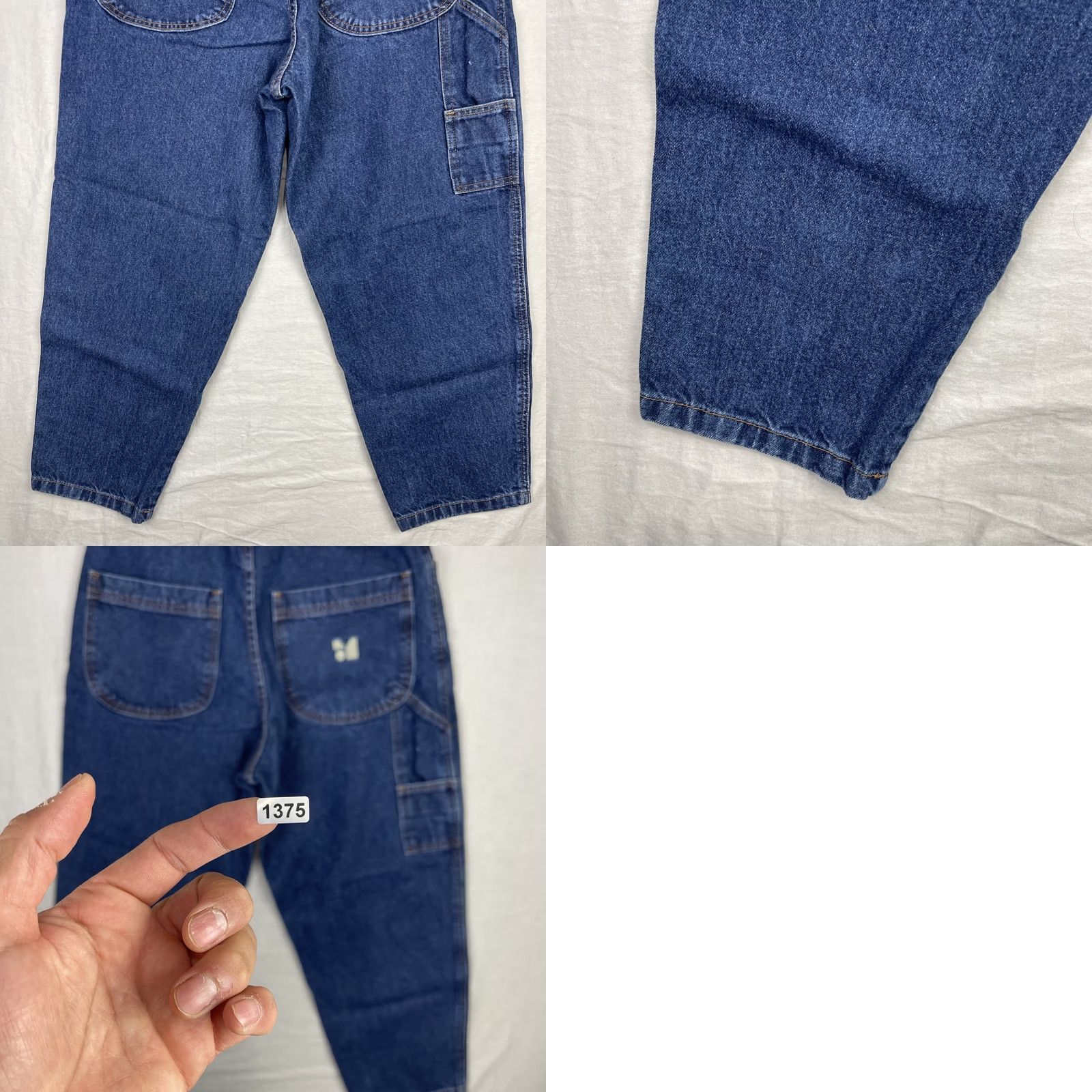 Denime Monet Skateboards Jeans Mens 28 Fits 30x27 Drawstring Baggy Denim Carpenter Size US 28 / EU 44 - 10 Thumbnail