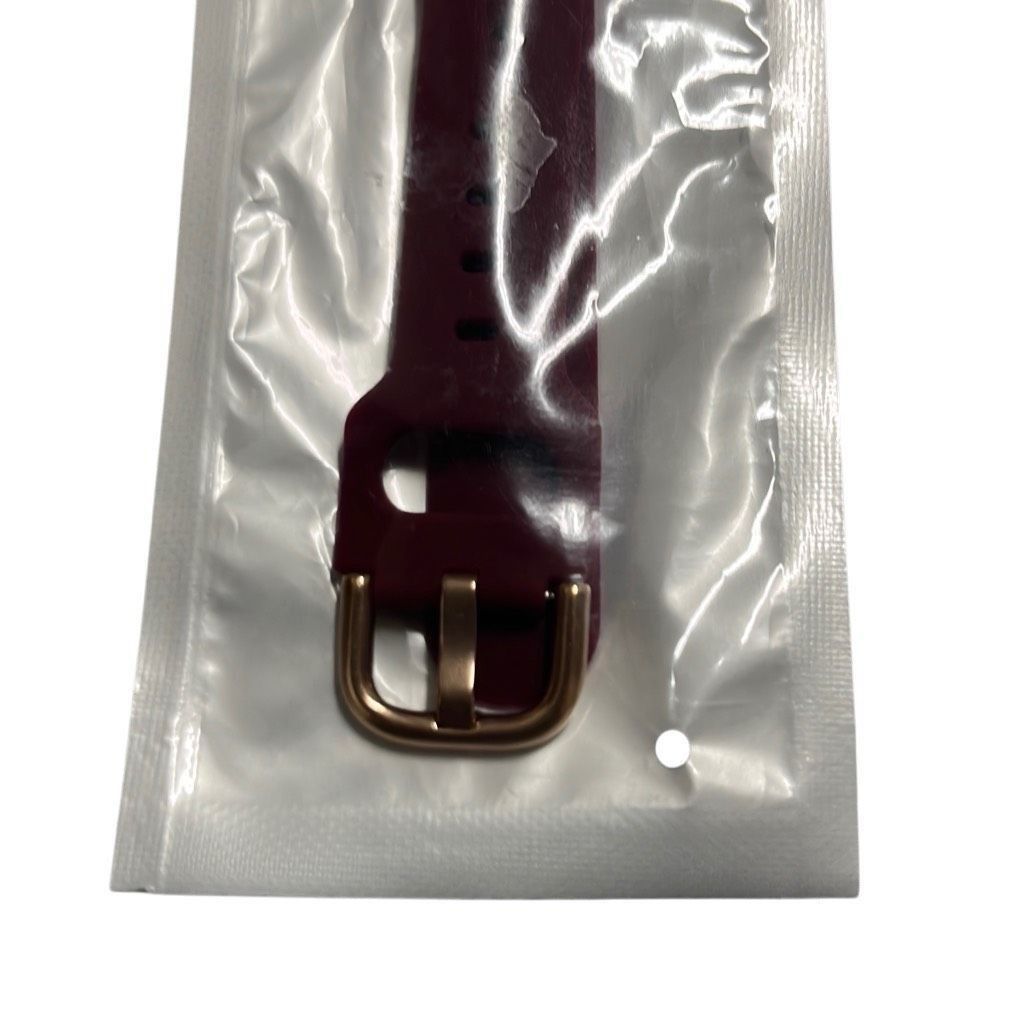 Other Apple Watch 42MM Adjustable Replacement Band Maroon Gold Buc Size ONE SIZE - 2 Thumbnail