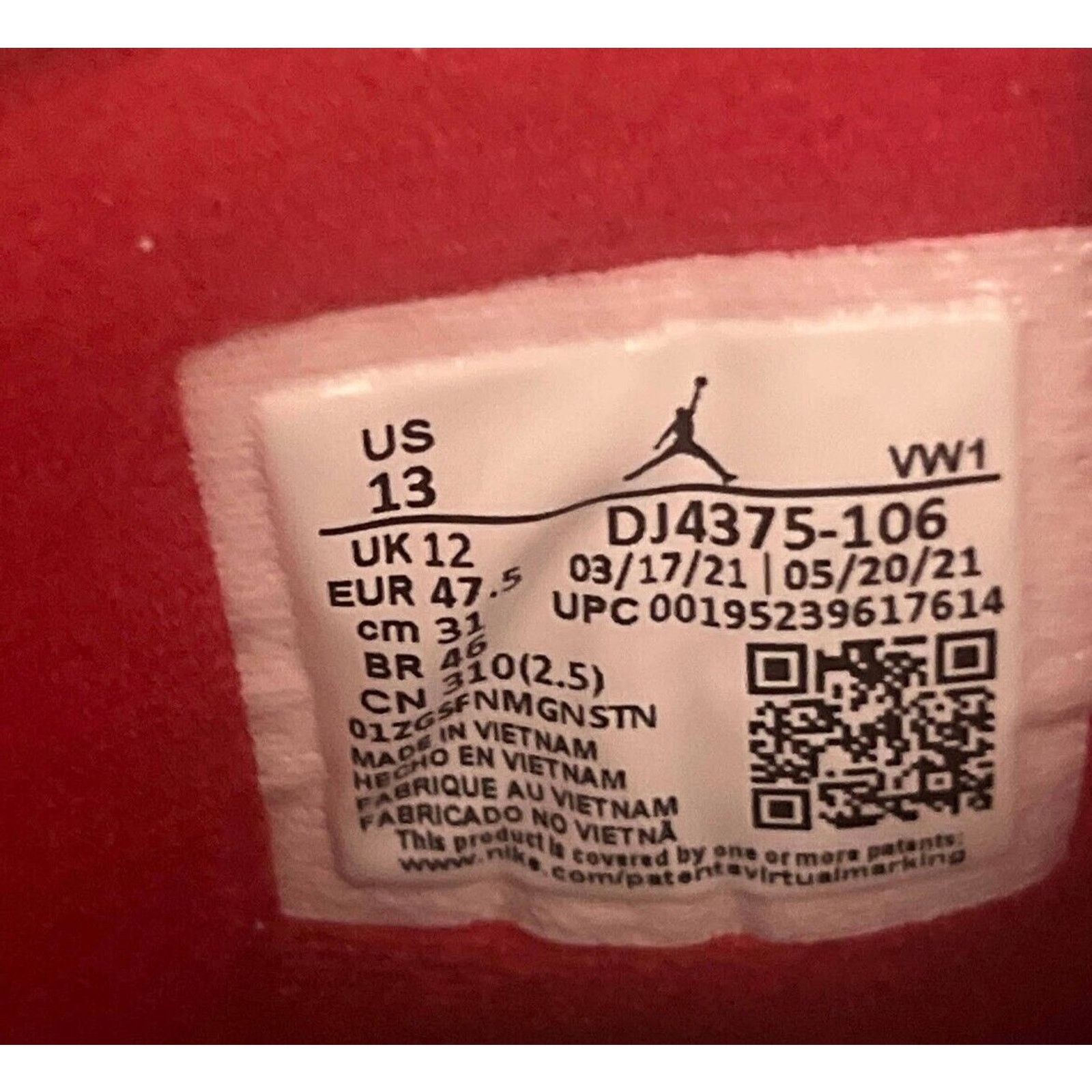 Off-White Off white Jordan 2 size 13 men's Size US 13 / EU 46 - 6 Thumbnail