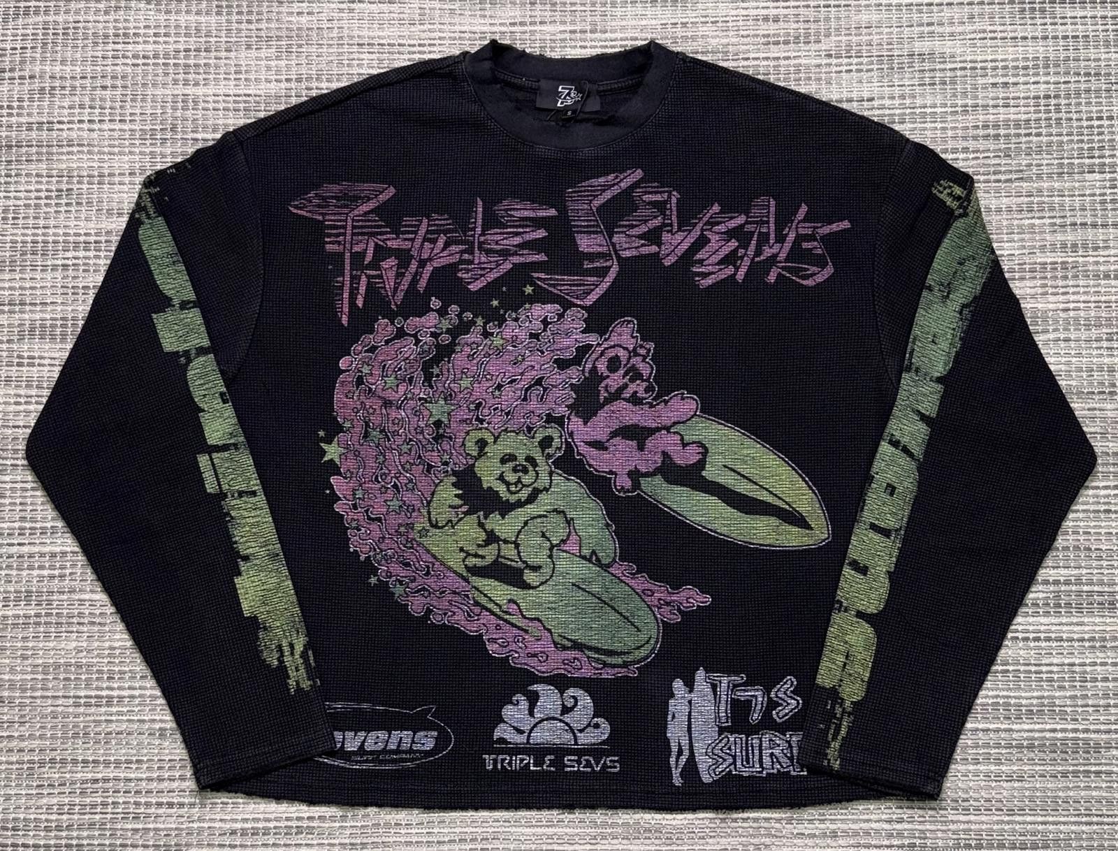 Other Triple Sevens All Star V2 Black/Green Waffle Knit Size US M / EU 48-50 / 2 - 1 Thumbnail
