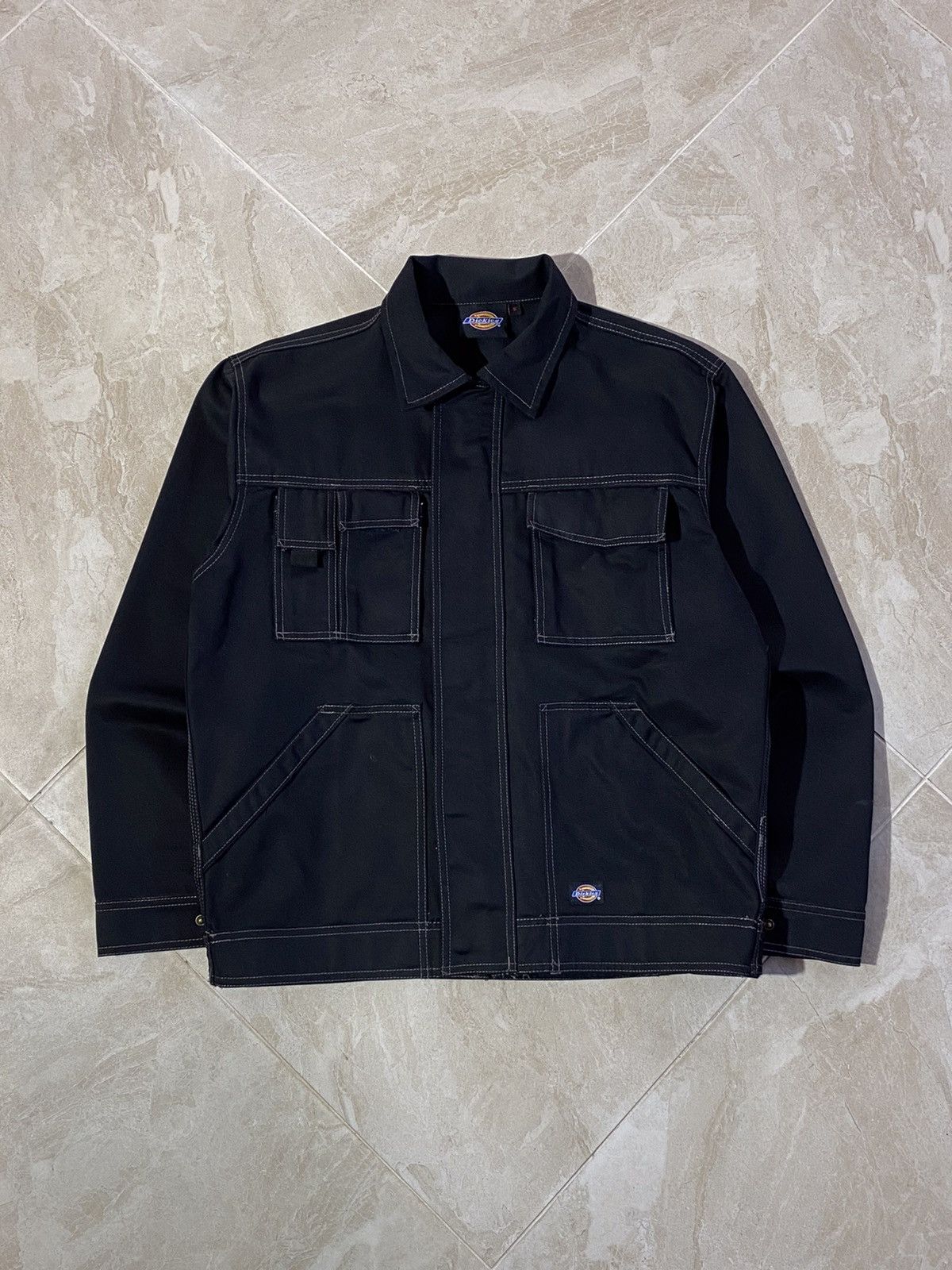 Dickies Vintage Dickies multi pocket y2k streetwear work jacket Size US S / EU 44-46 / 1 - 1 Thumbnail