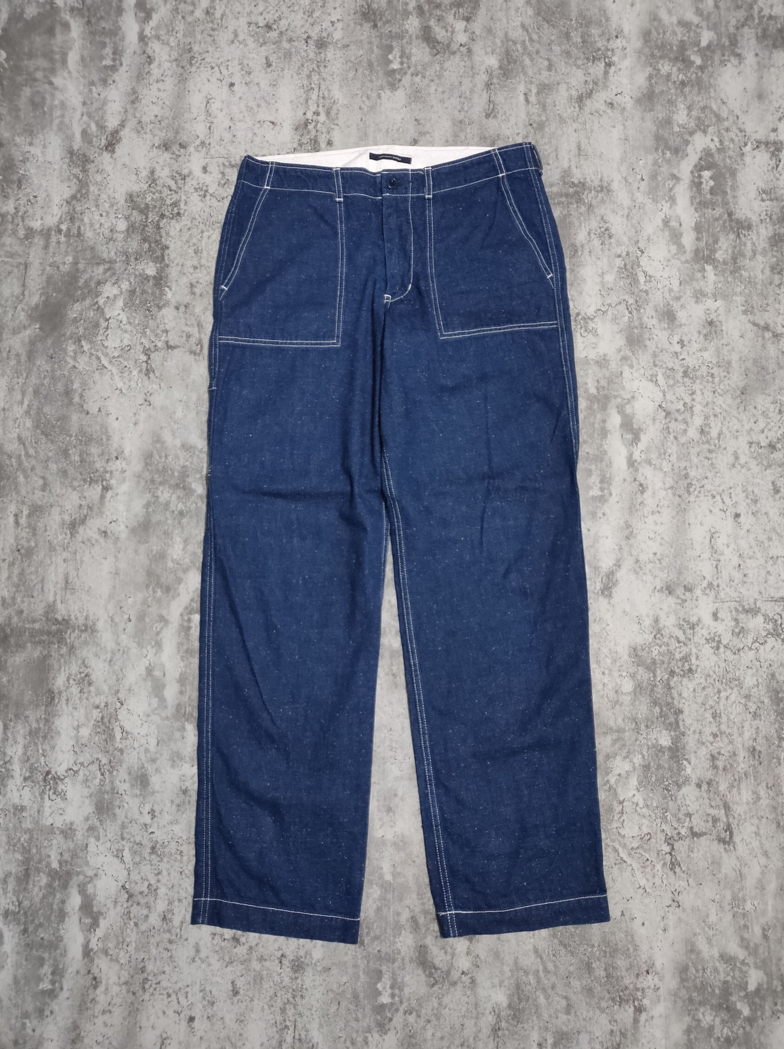 Japanese Brand × URBAN RESEARCH DOORS Urban Research Doors Carpenter Denim Pans Size US 33 - 1 Thumbnail