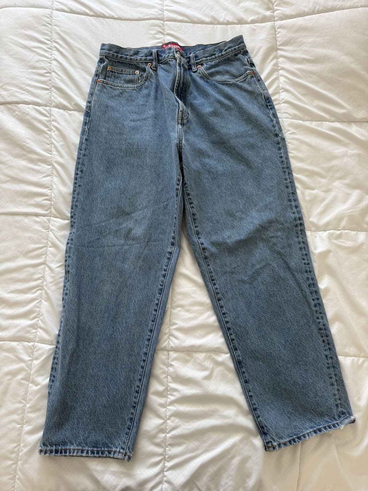 Supreme Supreme Baggy Indigo Jeans Size US 32 / EU 48 - 1 Thumbnail