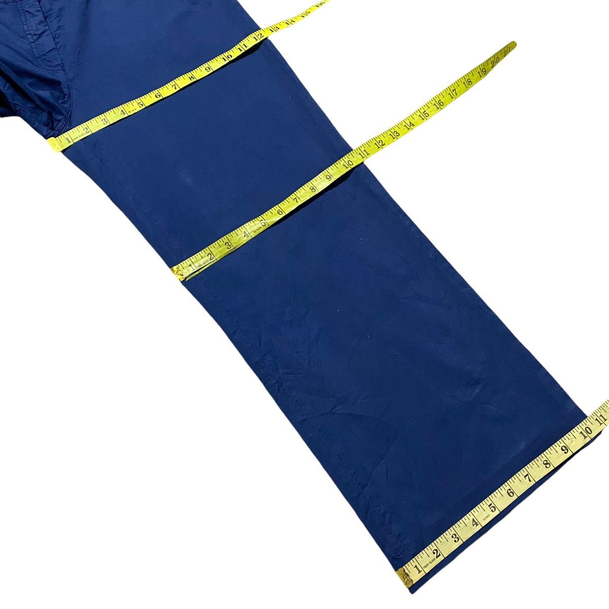 Loro Piana Loro Piana Navy Wide Leg Trouser Size 30" / US 8 / IT 44 - 23 Thumbnail
