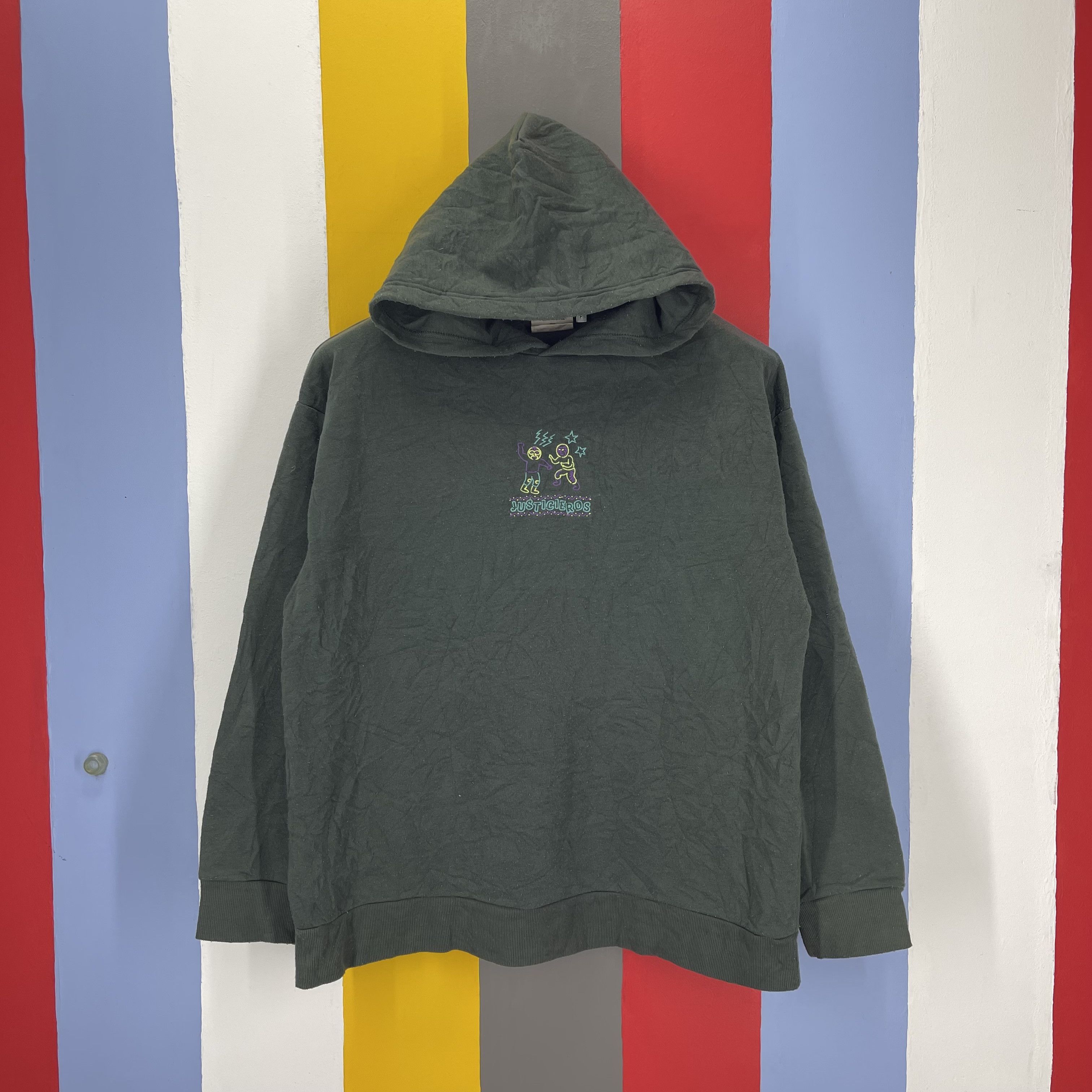 Japanese Brand TITICACA Hoodie Pullover #1964/12 Size US L / EU 52-54 / 3 - 1 Thumbnail