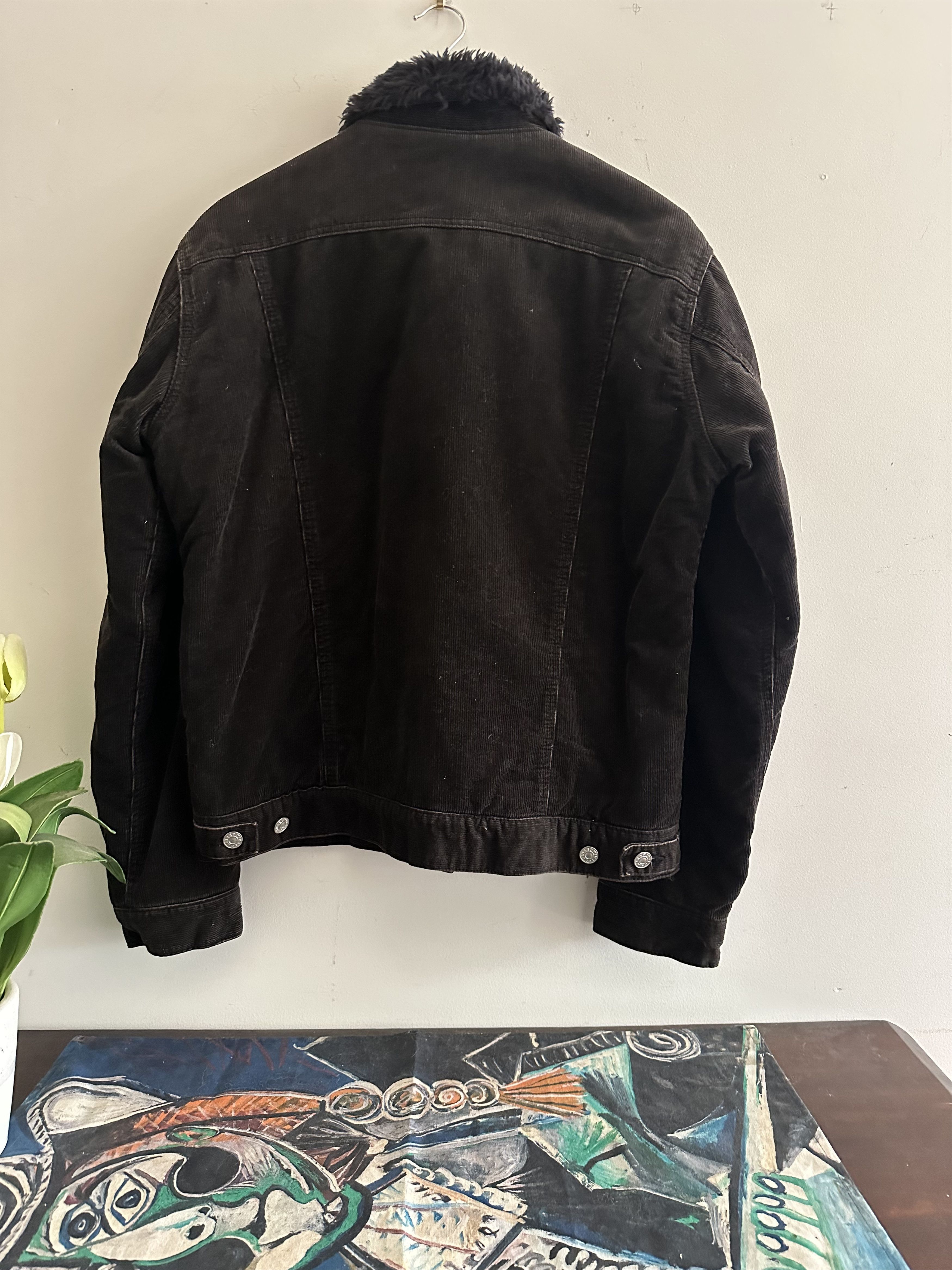 Edwin Edwin SHEARLING DENIM JACKET - Size XL*. Size US XL / EU 56 / 4 - 6 Thumbnail