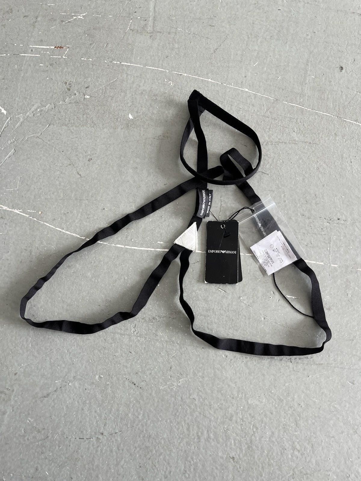 Emporio Armani Vintage Emporio Armani Body Harness (unisex) Size ONE SIZE - 10 Thumbnail