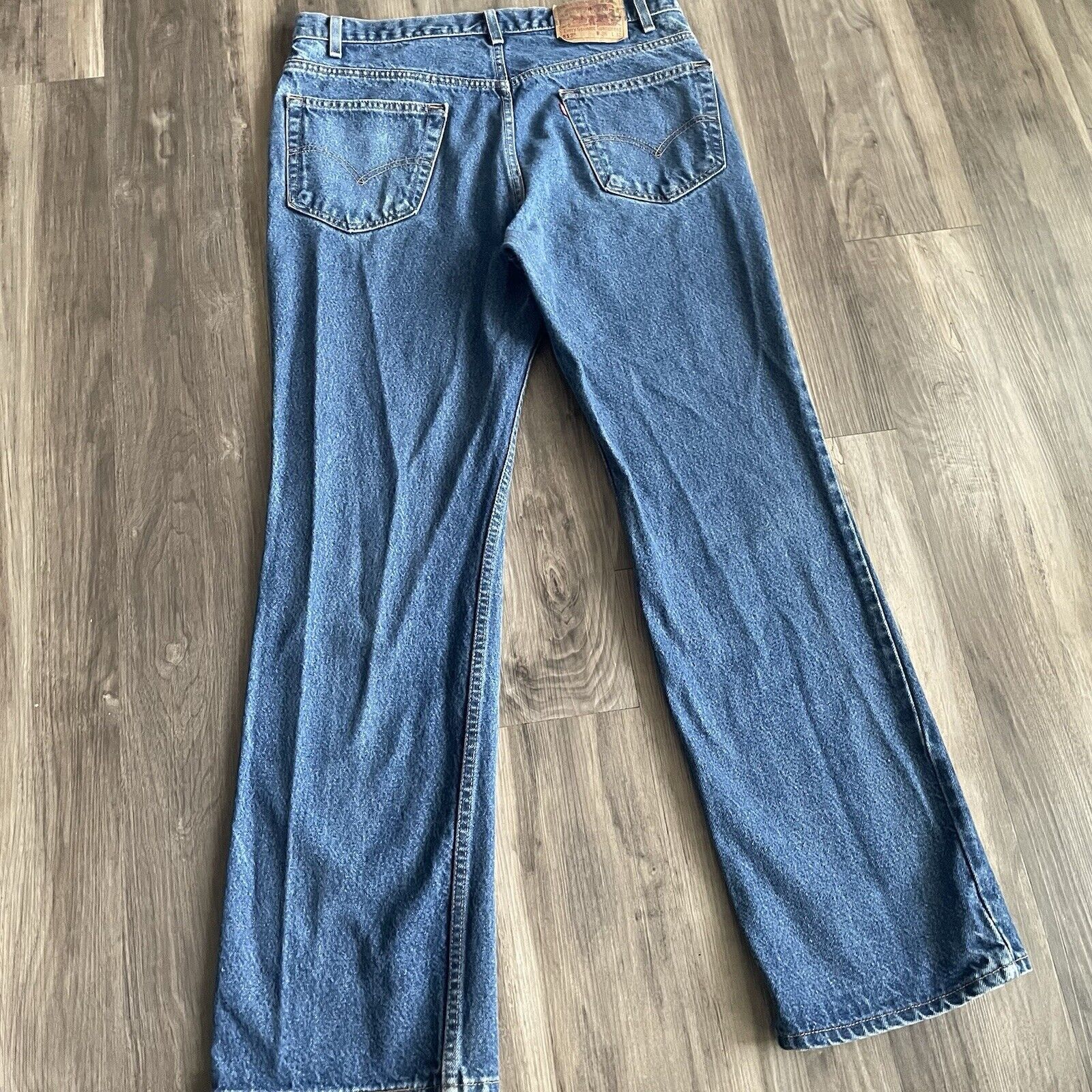 Levi's × Vintage Vintage Levis 517 Jeans Mens Size 36x31 Medium Wash Red Size US 36 / EU 52 - 2 Thumbnail