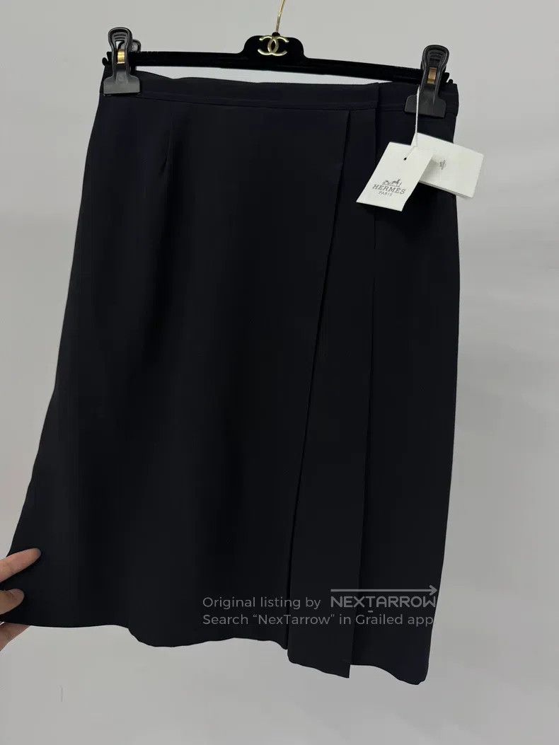 Hermes Hermes Silk skirt Size 24" / US 00 / IT 34 - 2 Thumbnail
