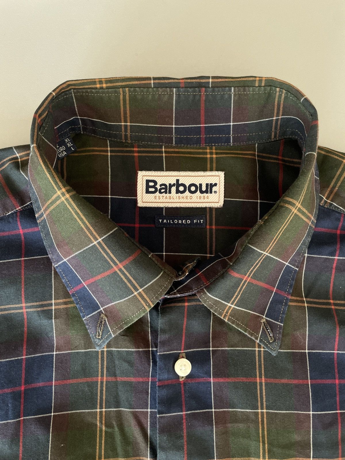 Barbour Barbour checked oversize shirt/ XL /heritage vintage luxury Size US XL / EU 56 / 4 - 3 Thumbnail