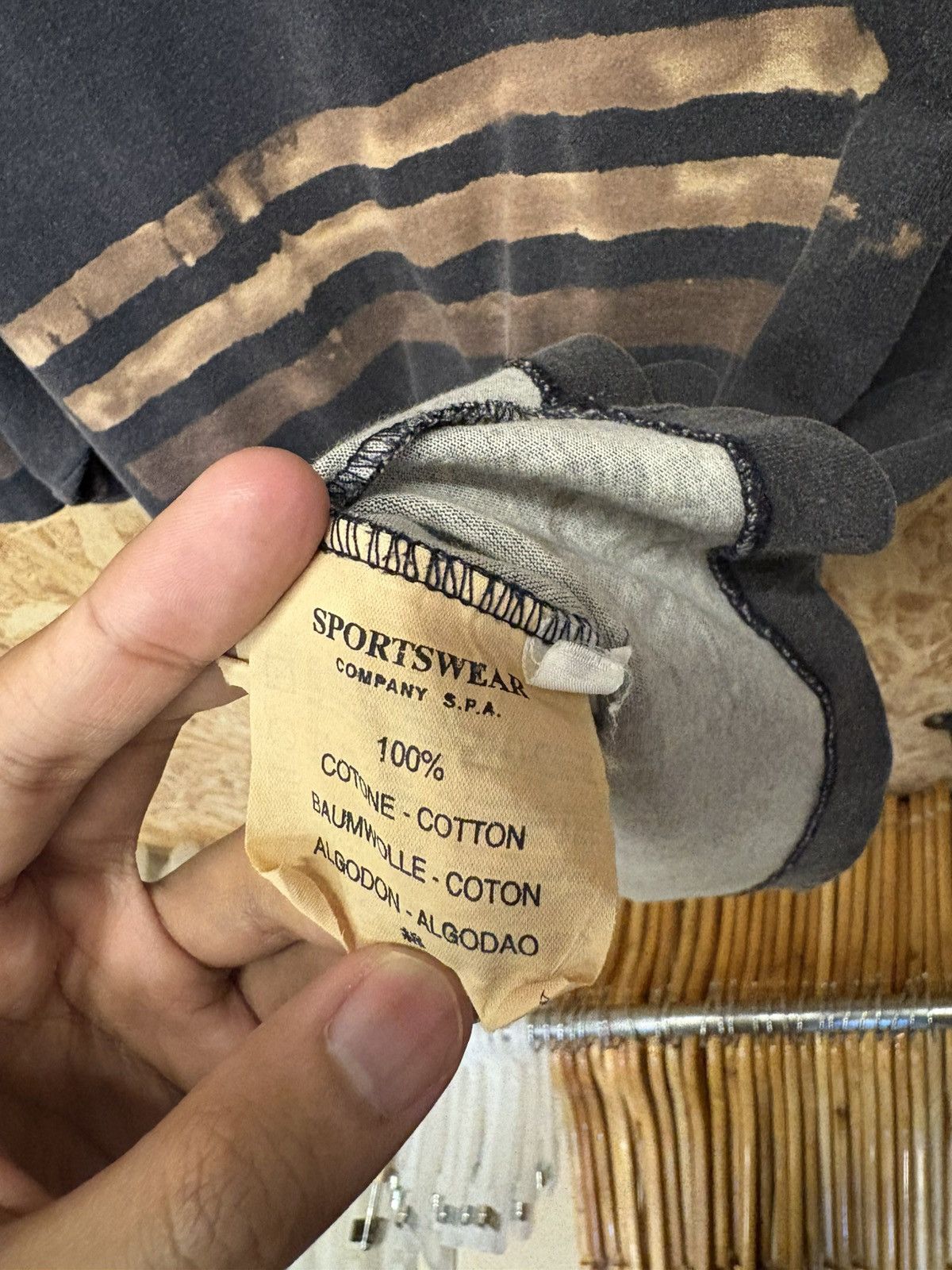 Stone Island Vintage Stone Island Stripe 3 Shirt 🔥 Size US L / EU 52-54 / 3 - 5 Thumbnail