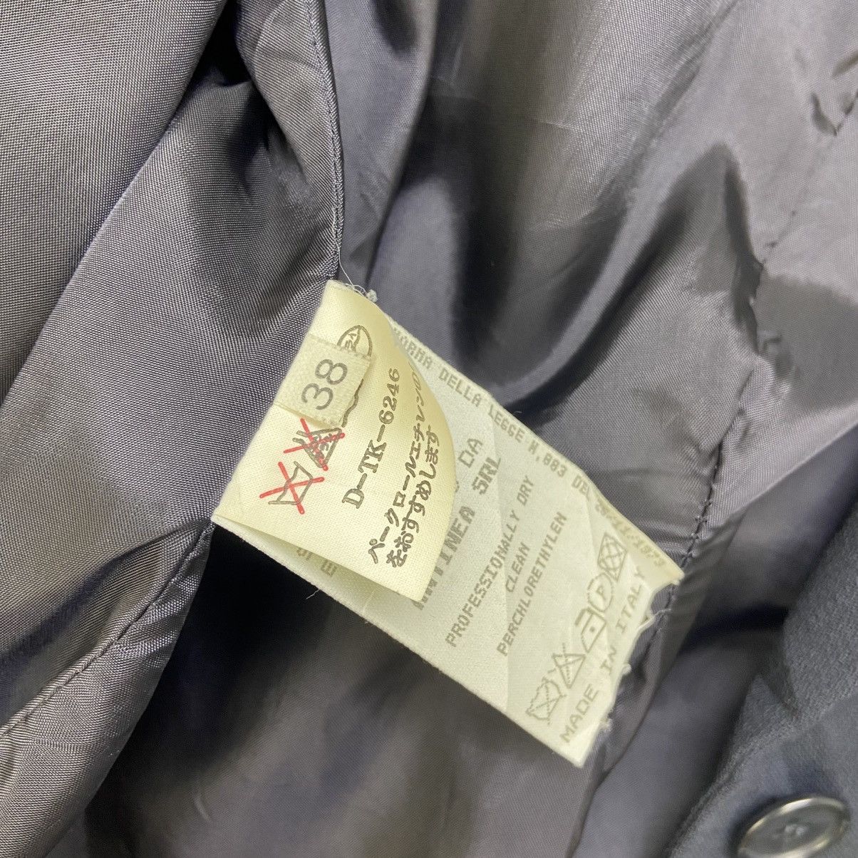 Emporio Armani Emporio Armani Made in Italy Laine Wool Blazer Coat Size XS / US 0-2 / IT 36-38 - 11 Thumbnail