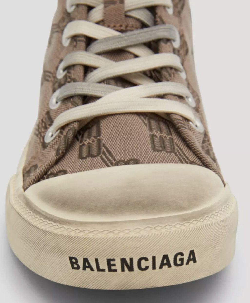 Balenciaga Balenciaga Monogram Canvas Paris Low Size US 13 / EU 46 - 7 Thumbnail