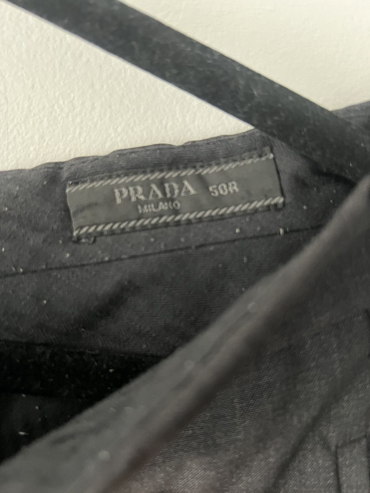 Prada Prada Men’s Grey Wool Mohair Blend Two-Button Suit Size 50R - 12 Thumbnail