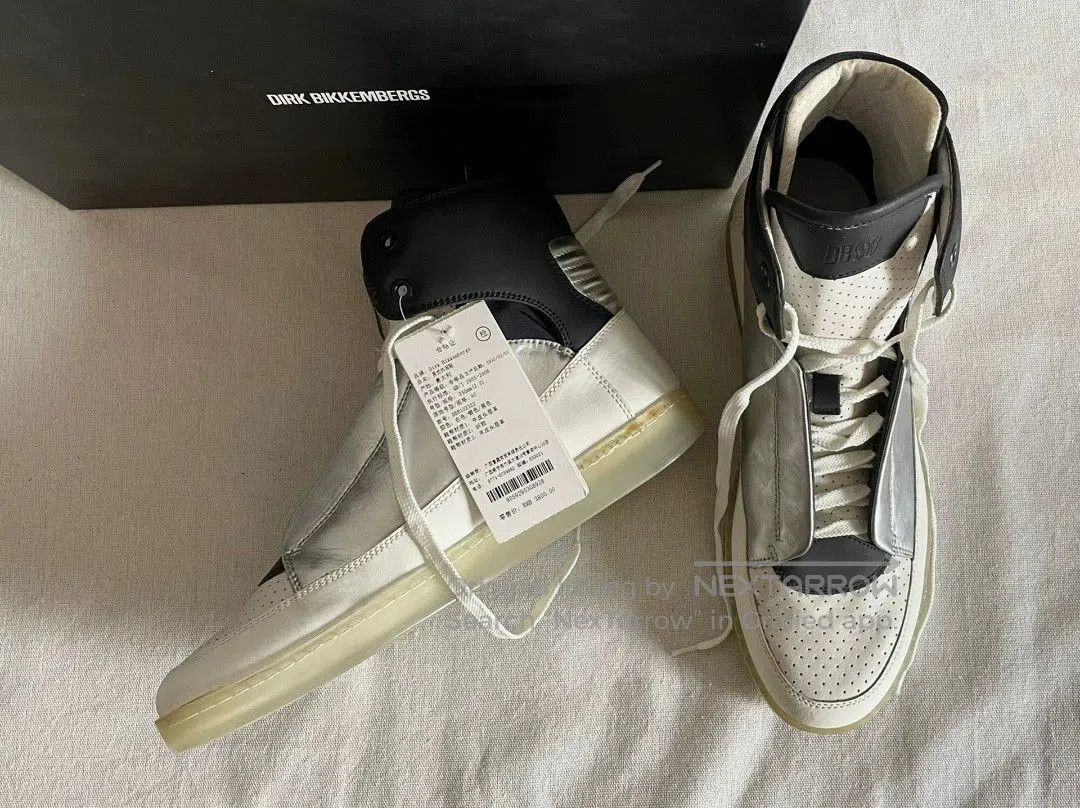 Dirk Bikkembergs Dirk Bikkembergs Retro Basketball Sneakers Size 4. Size US 7 / EU 40 - 5 Thumbnail